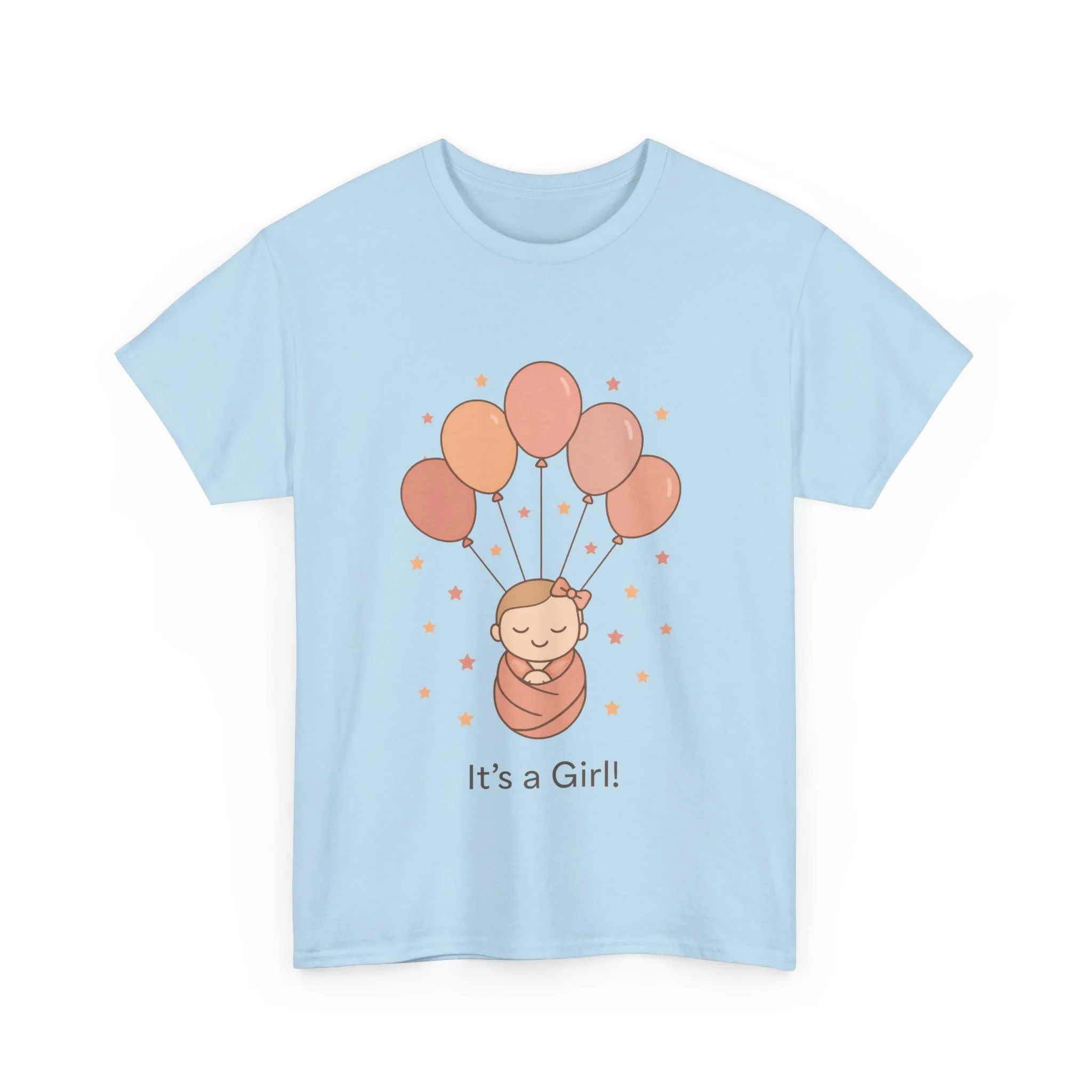 Its a Girl Maternity T-Shirt, Baby Girl Pregnancy Announcement Shirt,Mom To Be Gift, Gender Reveal Tee, Baby Shower Top, Gender Reveal Party - Image 16