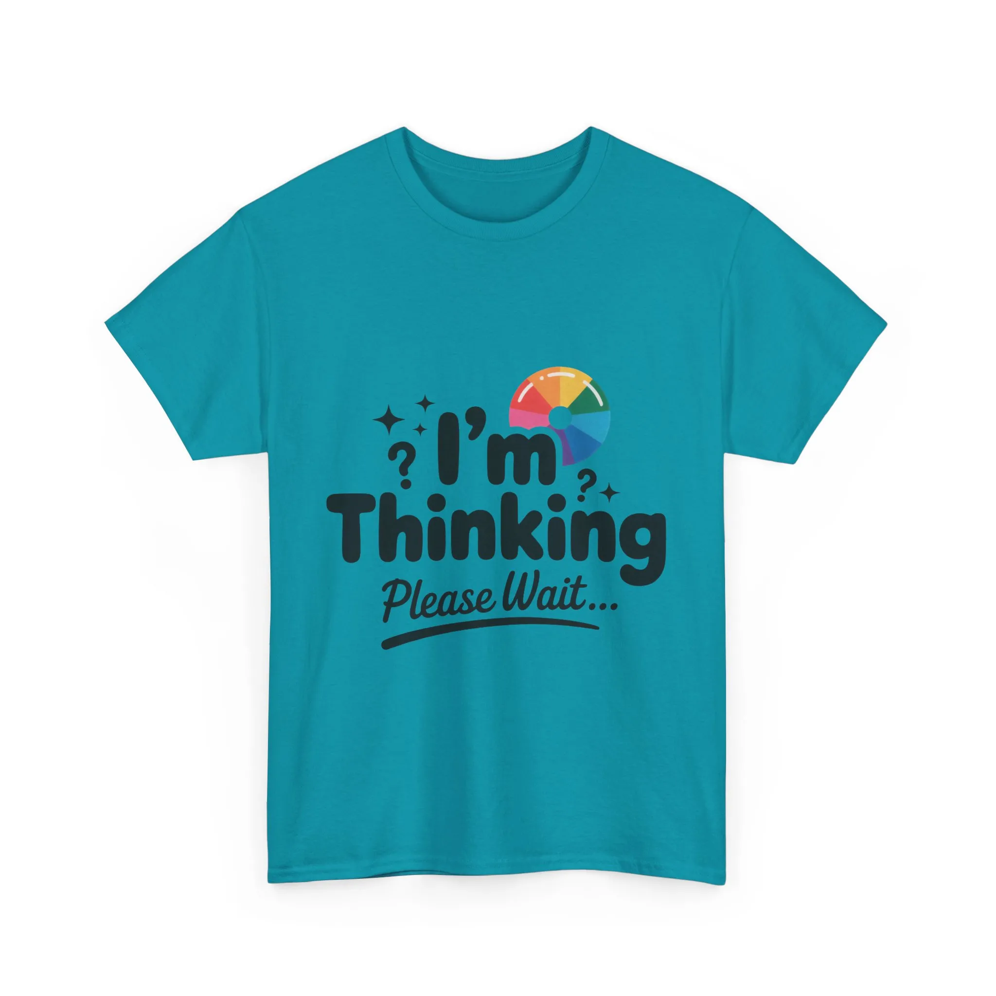 Funny - Im Thinking Please Wait - Mens T-Shirt, Cute Geeky Gift for Introverts, Programmers, Designers, Fun Humor Shirt, Gift for Adults - Image 19