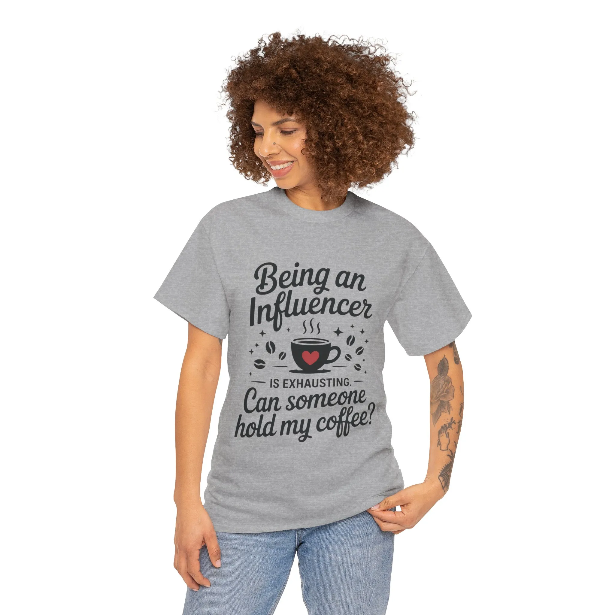 Social Media Humor Women's Shirt, Funny Influencer Tee, Content Creators, instagram girl top, tiktok fashion, Perfect for Coffee Lovers - Image 8