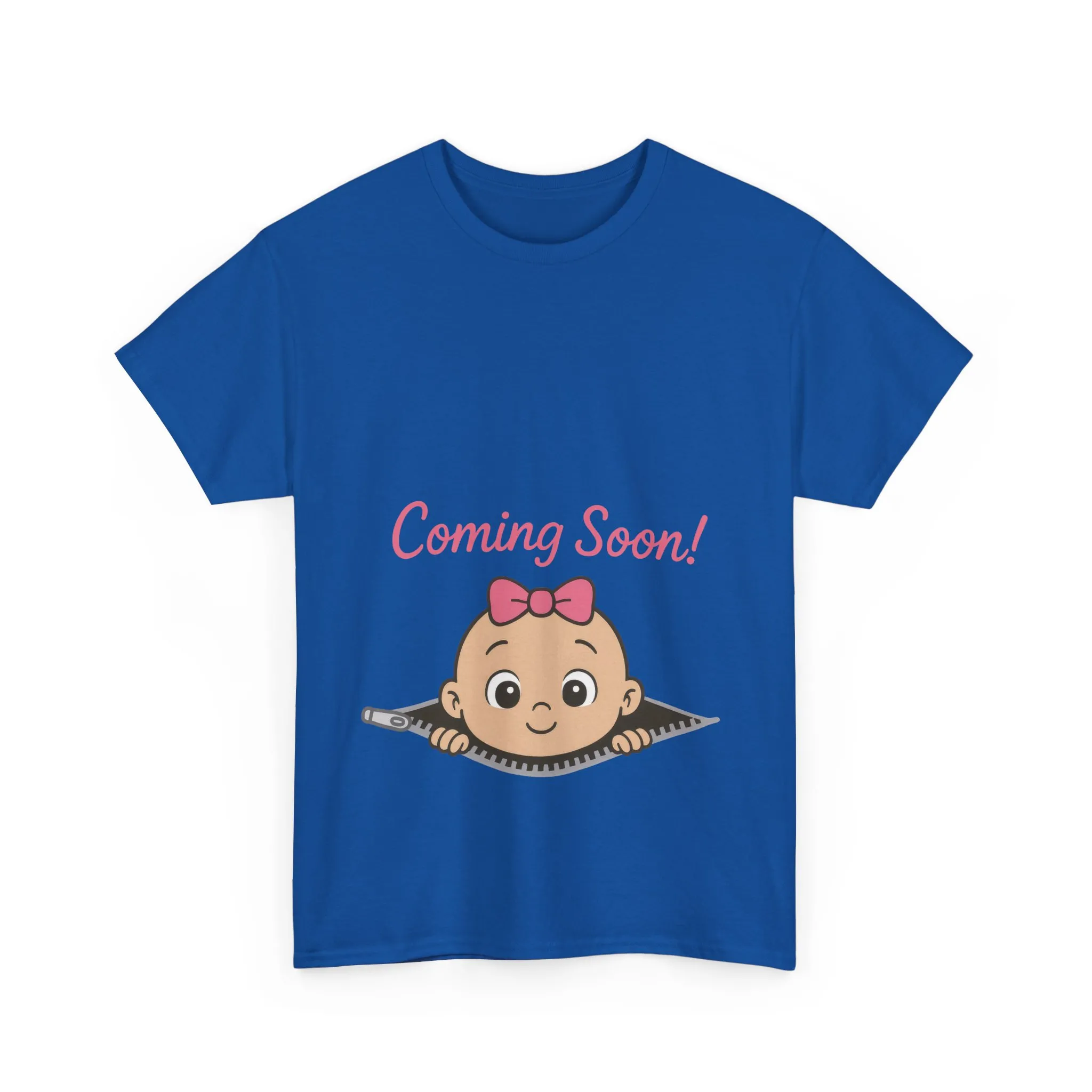 Coming Soon Maternity T-Shirt, Cute Baby Girl Pregnancy Announcement Shirt, Expecting Mom Gift, Gender Reveal Tee, Baby Shower Gift - Image 19