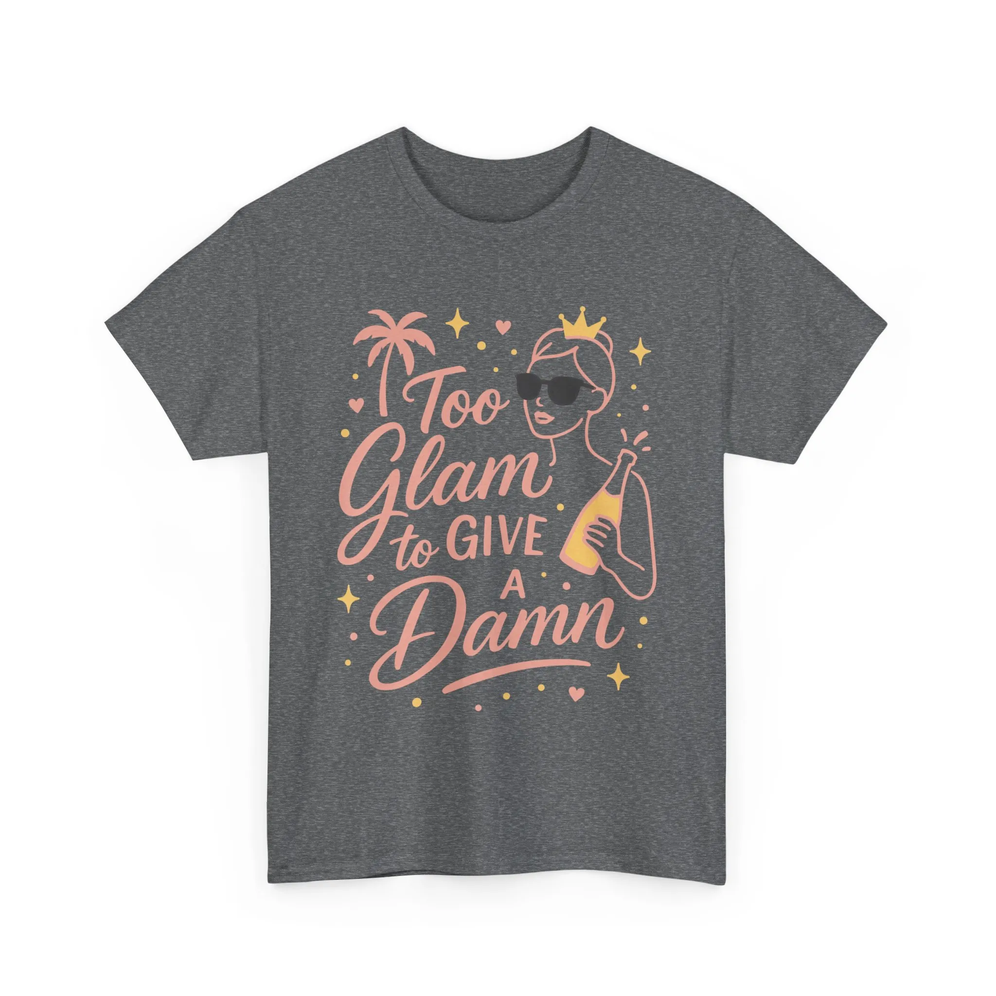 Too Glam to Give a Damn Bridal Party Shirt, Bachelorette Party Tee, Bridesmaid Wedding Tee, Hen Party Top, Bridal Shower, Bridesmaids Gift - Image 10