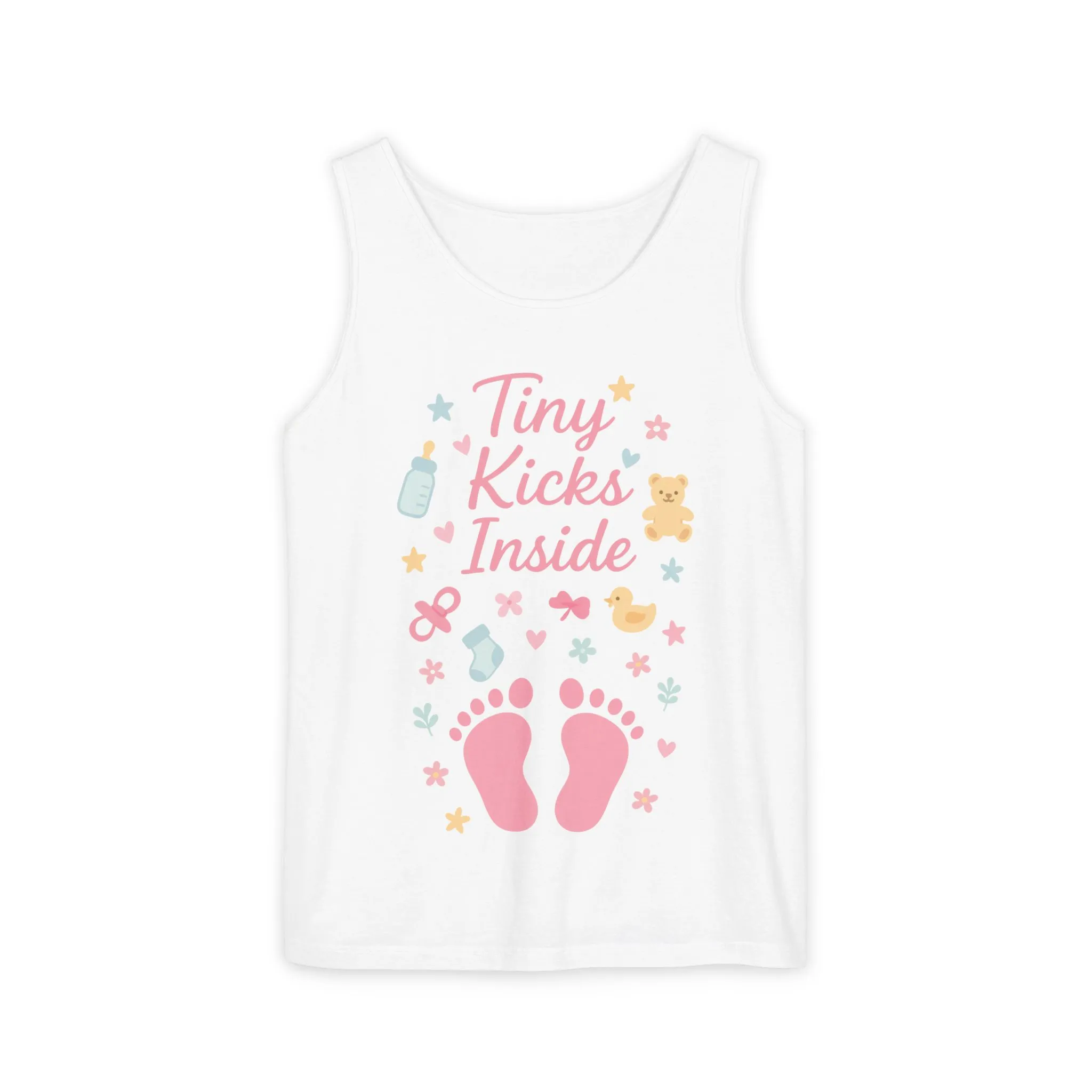 Maternity Tank Top Pregnancy Announcement Shirt, Cute Mom To Be Gift, Expecting Baby Gift, Pregnancy Reveal Top, Baby Shower Shirt - Image 2