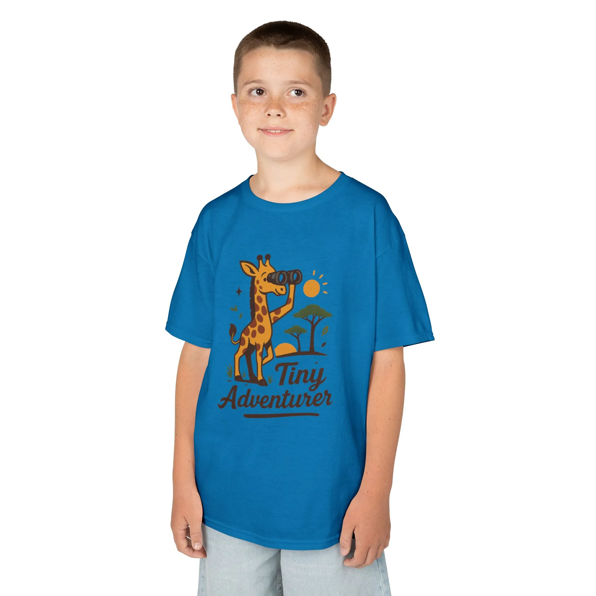 Tiny Adventurer Kids Tee, Giraffe T-Shirt, Children's Nature Shirt, Fun Kids Apparel, Birthday Gift for Boys and Girls - Image 15