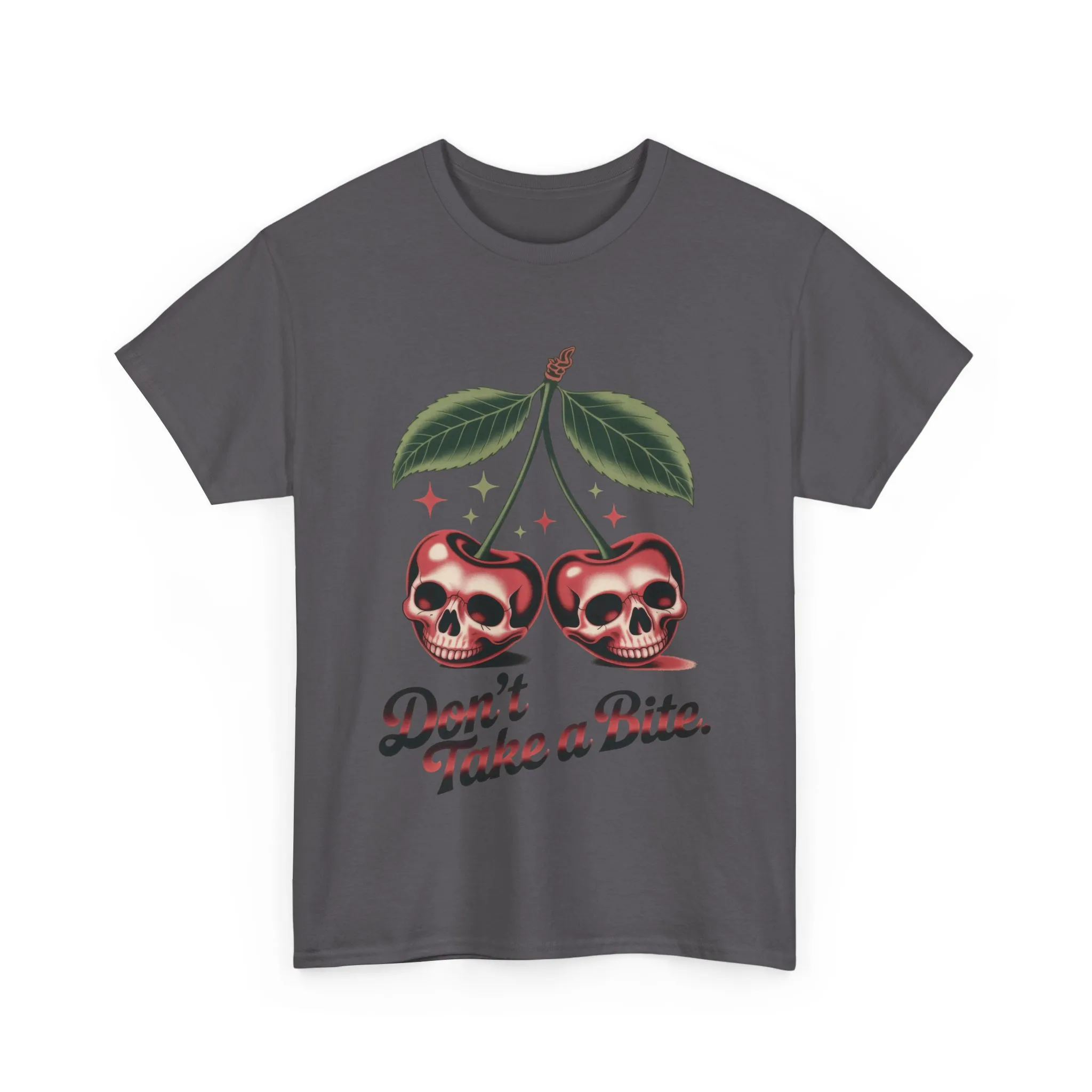 Skull Cherry Womens Graphic Tee, Edgy Tee, Unique Gift, Halloween Apparel, Cute Gothic Fruit Graphic Tee for Women, Funny Dark Style Shirt - Image 31