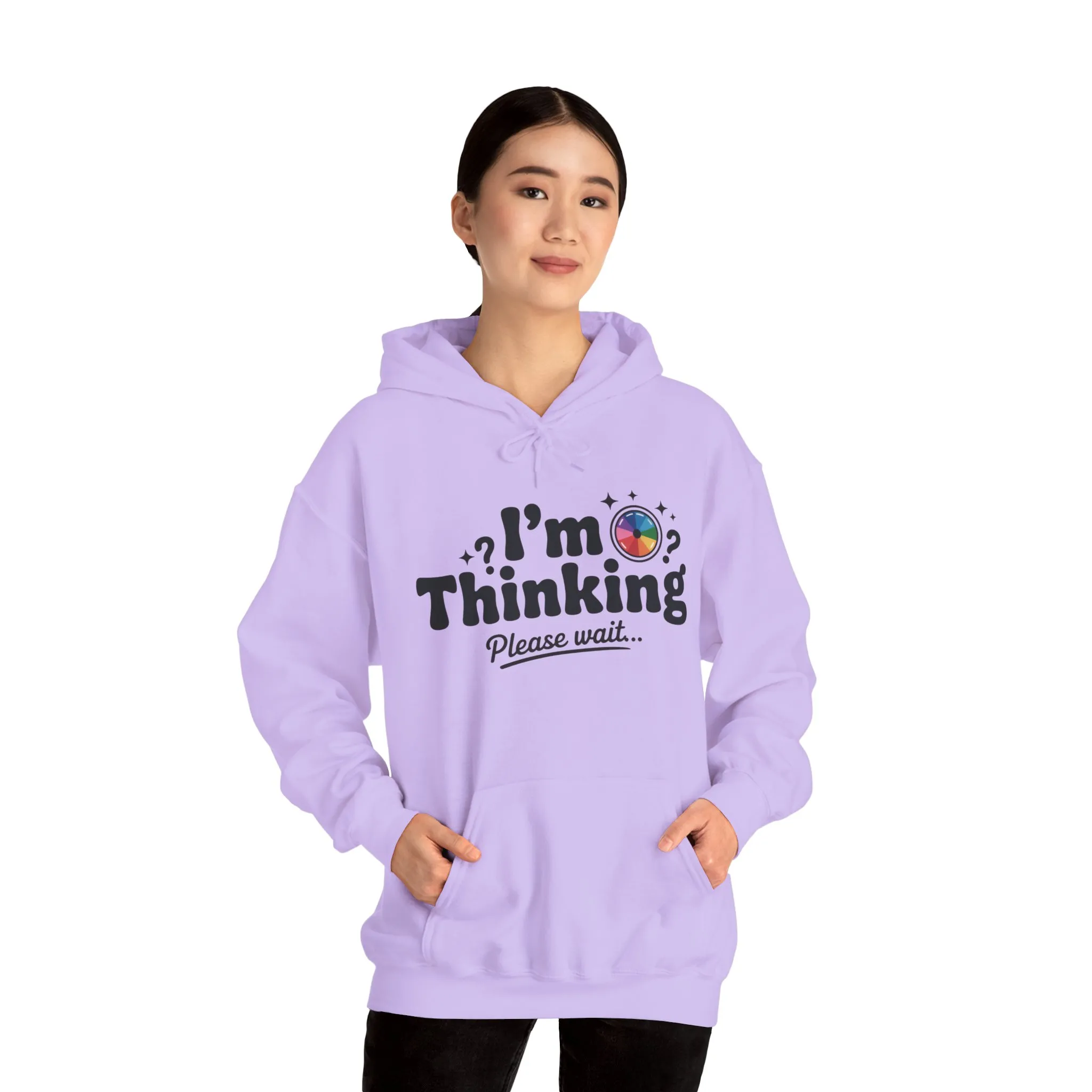 Playful Thinking Womens Hooded Sweatshirt, Womens Hoodie, Brainstorming Buddy, Thoughtful Gift, Cute Geeky Gift for Introverts, Programmers - Image 20