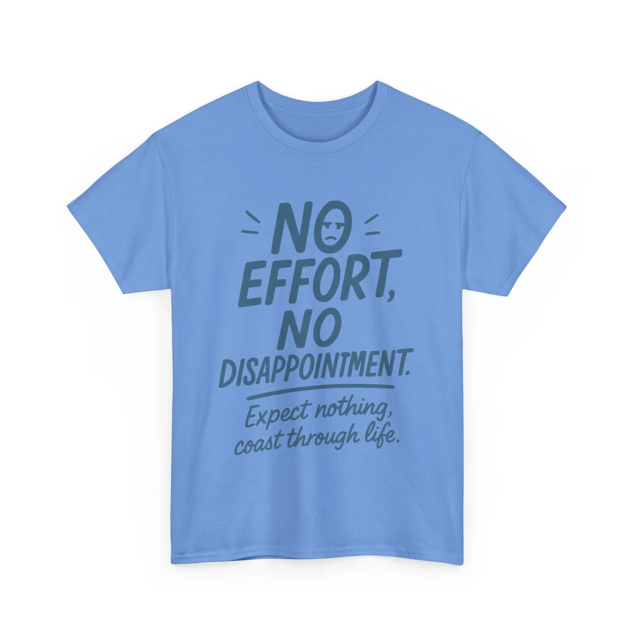 Funny No Effort Mens T-Shirt, No Disappointment Lazy Life Quote Shirt, Relaxed Fit, Funny Casual Shirt, Gift for Friends, Motivation Tee - Image 19