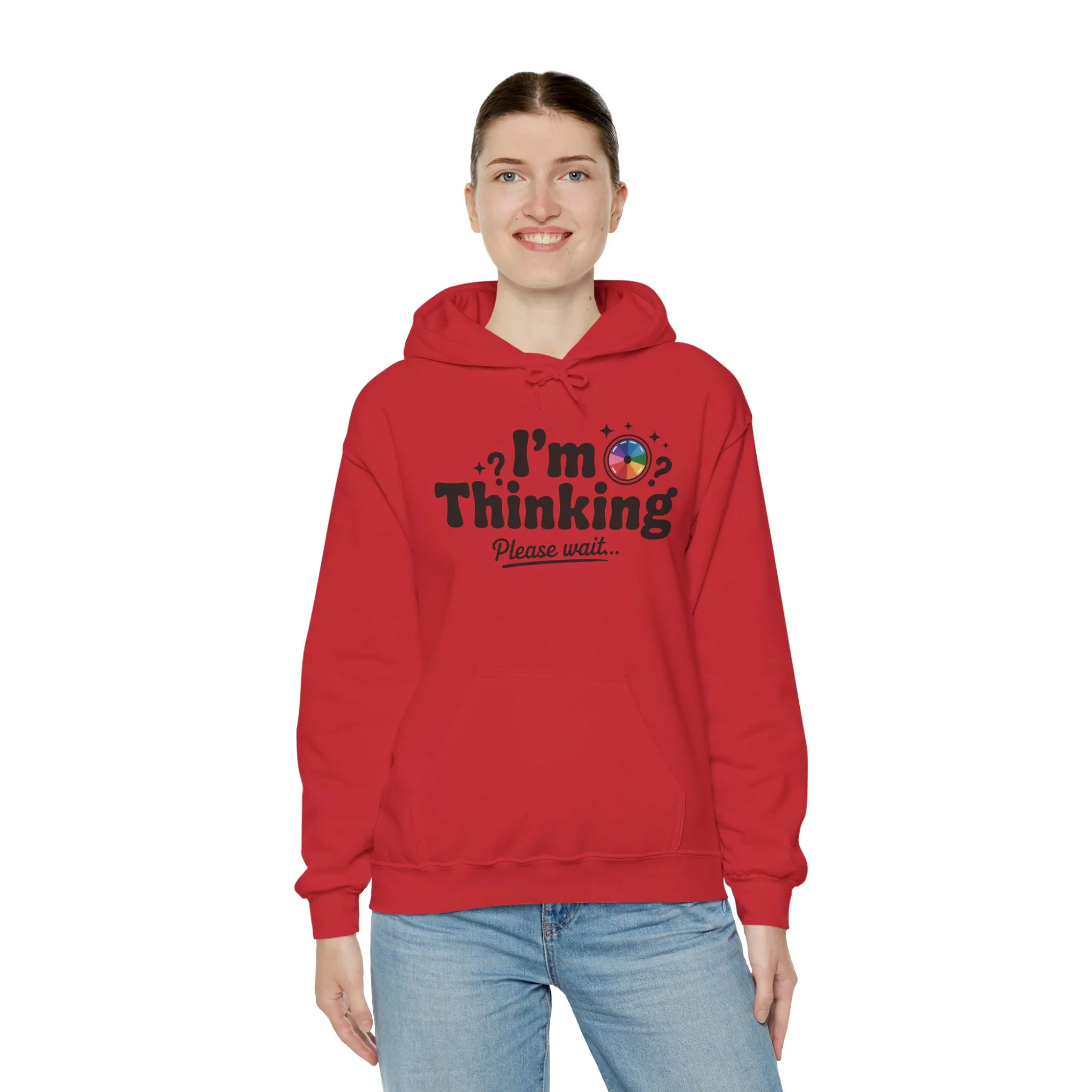 Playful Thinking Womens Hooded Sweatshirt, Womens Hoodie, Brainstorming Buddy, Thoughtful Gift, Cute Geeky Gift for Introverts, Programmers - Image 27