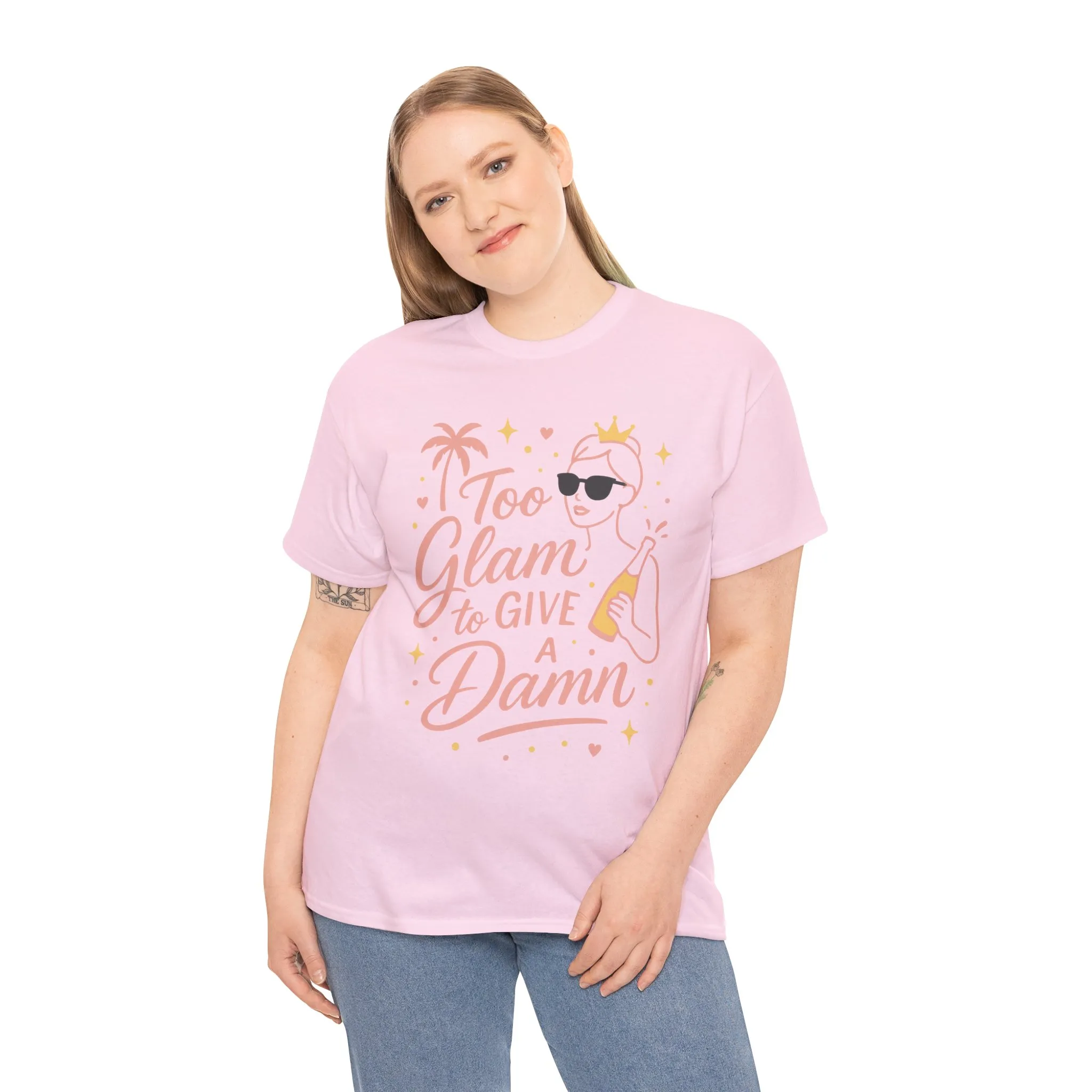 Too Glam to Give a Damn Bridal Party Shirt, Bachelorette Party Tee, Bridesmaid Wedding Tee, Hen Party Top, Bridal Shower, Bridesmaids Gift - Image 27