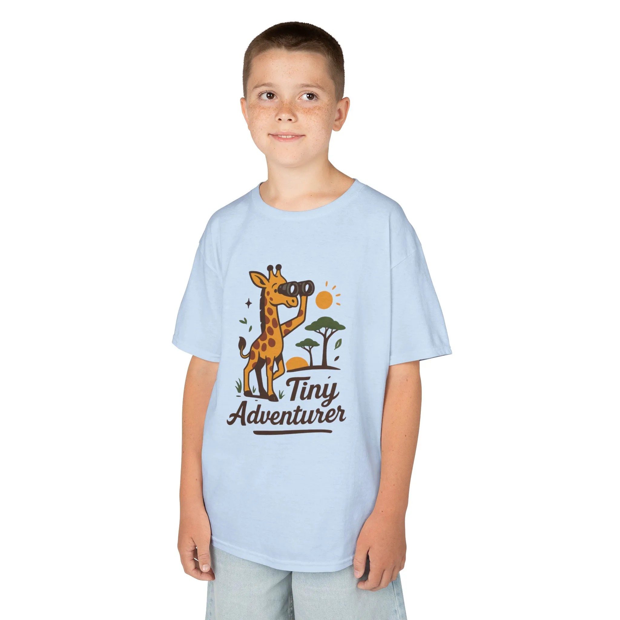 Tiny Adventurer Kids Tee, Giraffe T-Shirt, Children's Nature Shirt, Fun Kids Apparel, Birthday Gift for Boys and Girls - Image 12