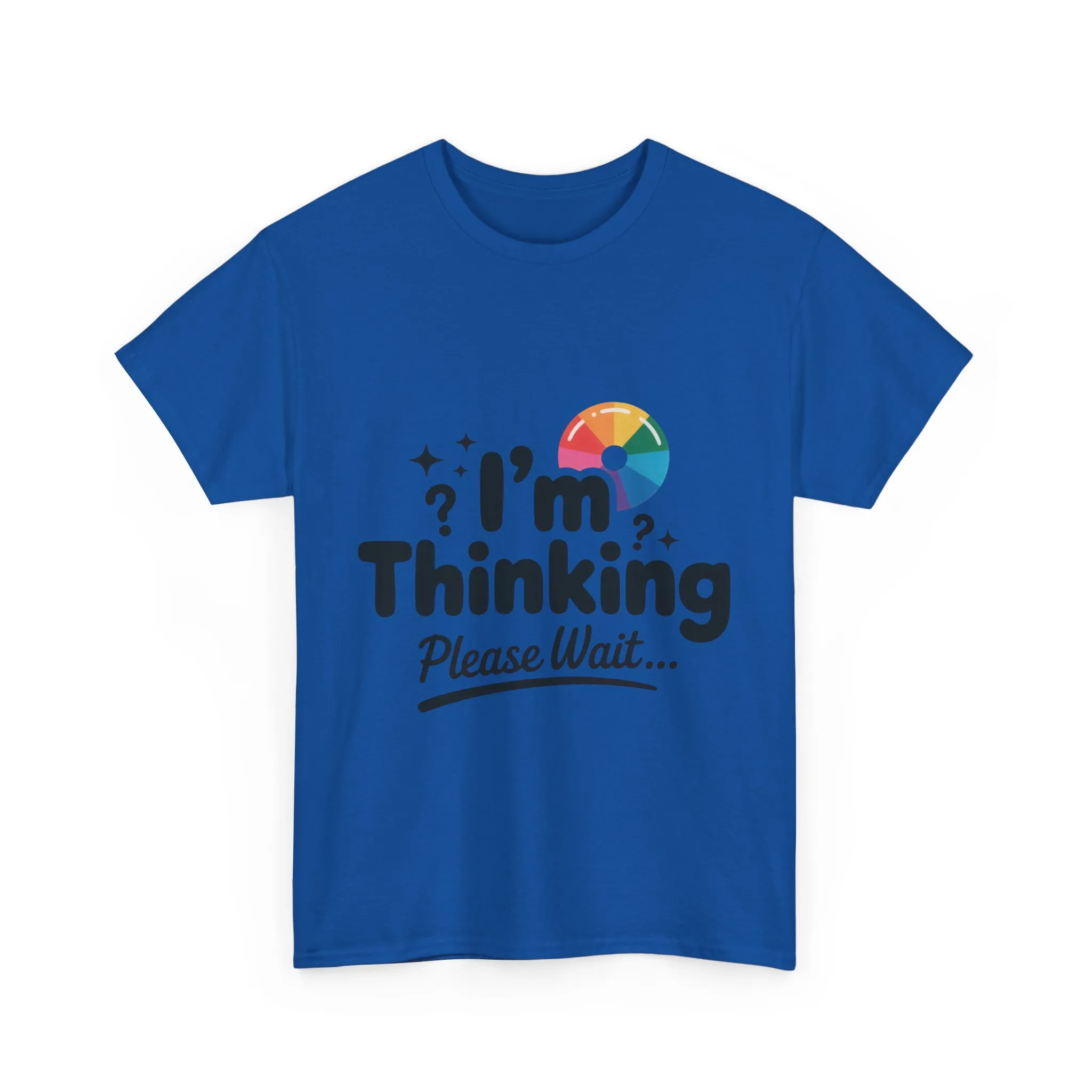 Funny - Im Thinking Please Wait - T-Shirt for Women, Cute Geeky Gift for Introverts, Programmers, Designers, Fun Humor Shirt - Image 16