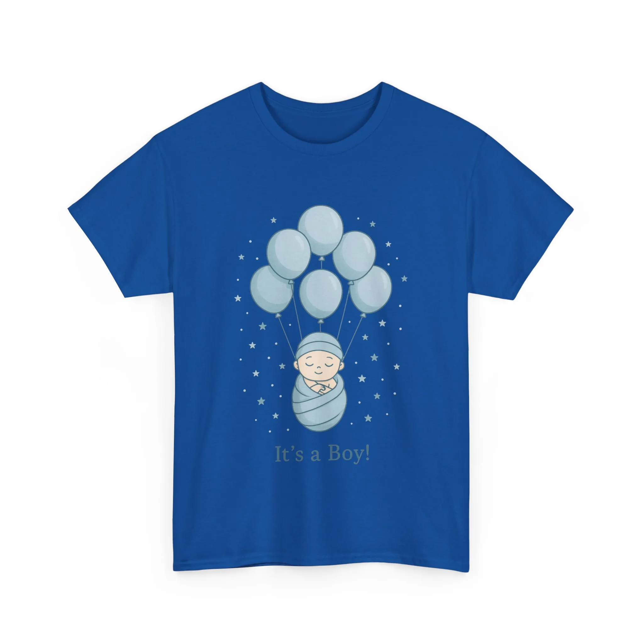 Its a Boy Maternity T-Shirt, Baby Boy Pregnancy Announcement Shirt, Gender Reveal Mom To Be Gift, Expecting Baby Shower Tee - Image 13