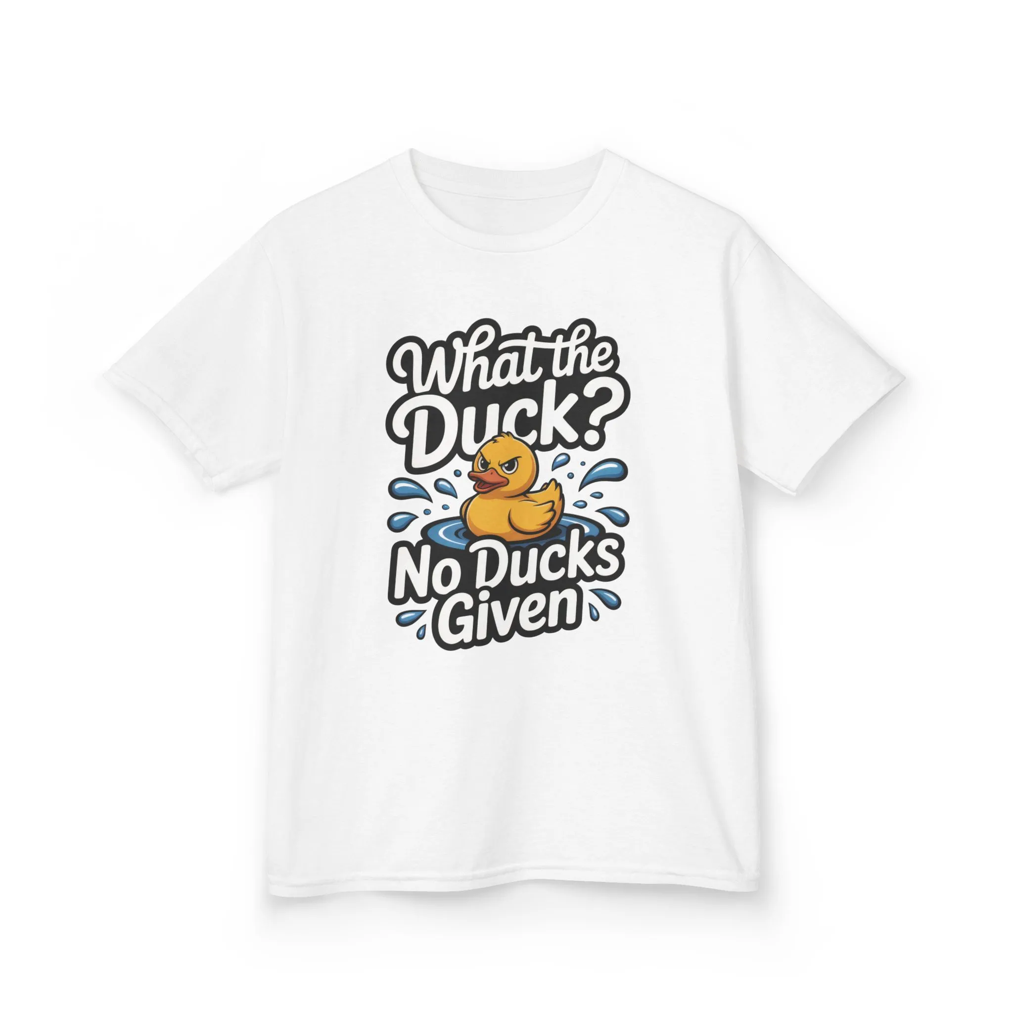 Funny Teen Duck Shirt, Kids Humor Tee, What The Duck Meme Tee, No Ducks Given Youth Tee, Sarcastic Rubber Duck Shirt, Cool Gift For Teens - Image 4