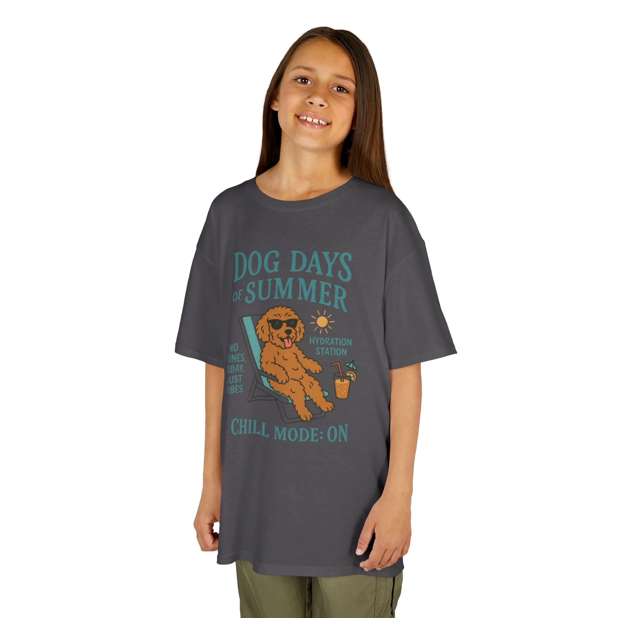 Summer Chill Kids Tee, Fun Playful T-Shirt for Boys & Girls, Perfect for Summer Days, Beach Outings, Gifts, Casual Wear - Image 20