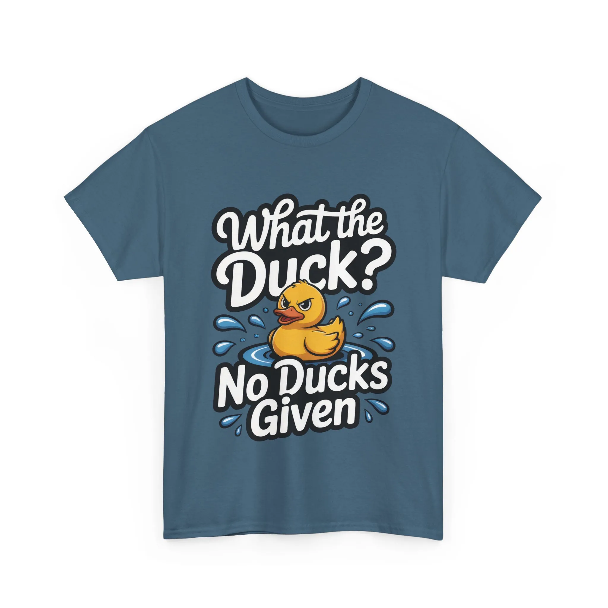 Funny Duck Shirt - No Ducks Given Tee - What The Duck Mens T-Shirt - Sarcastic Rubber Duck Graphic - Humor Gift For Him - Image 19