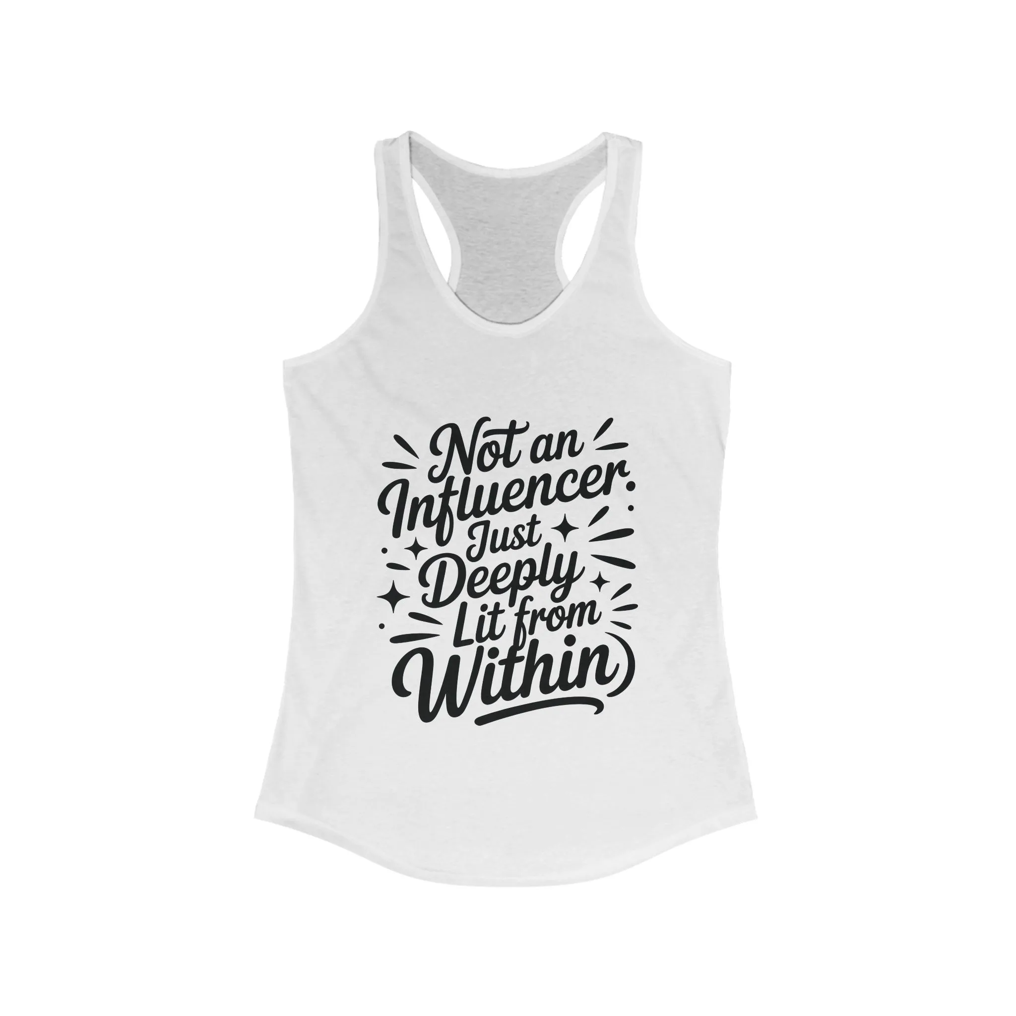 Womens Tank Top, Sarcastic Motivational Tank, influencer tee, instagram girl tee, witty girl shirt, tiktok fashion, Gym Shirt, Summer Top - Image 3