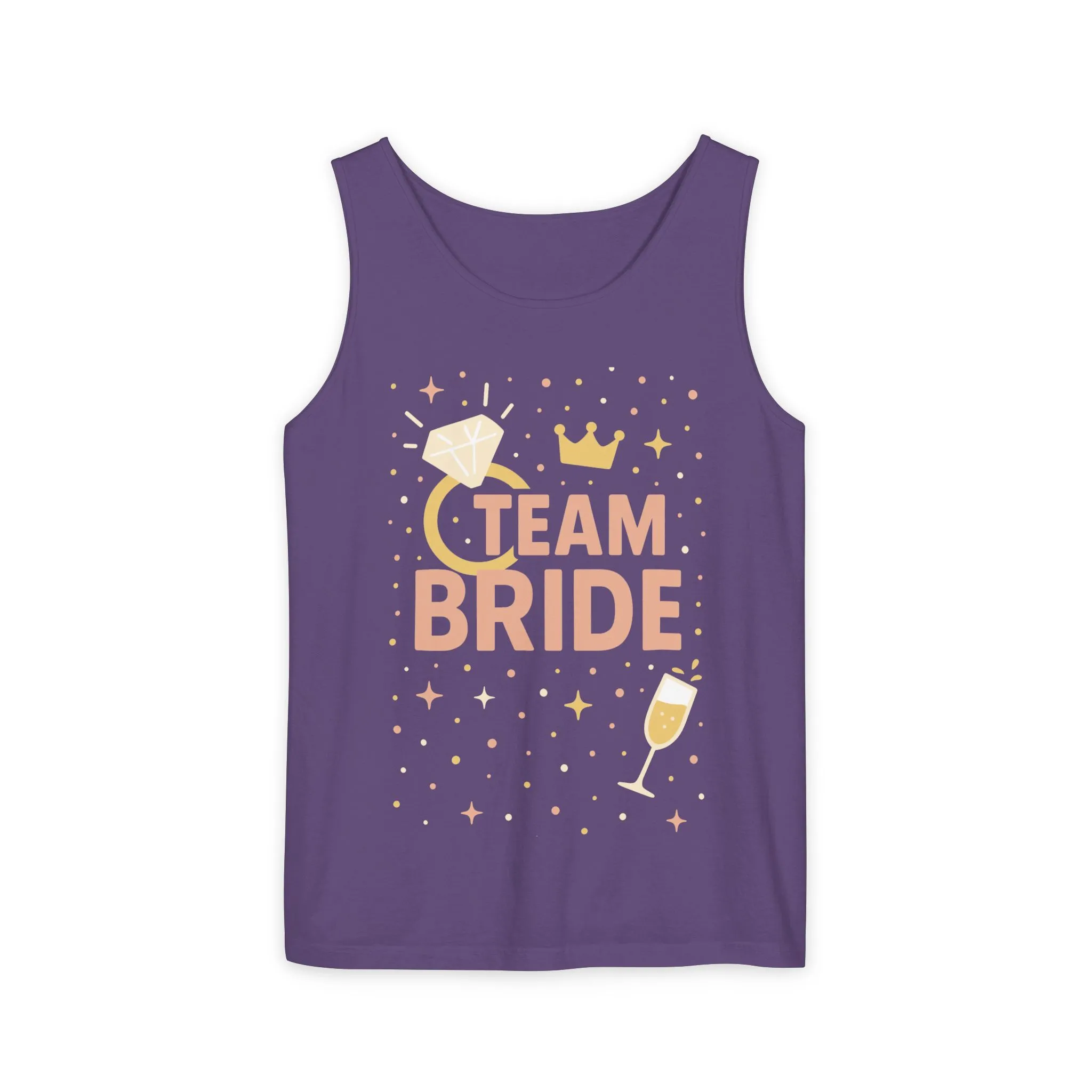Team Bride Tank Top, Bachelorette Party Tee, Bridesmaid Wedding Tee, Hen Party Shirts, Bridal Shower, Bridesmaids Gift - Image 2