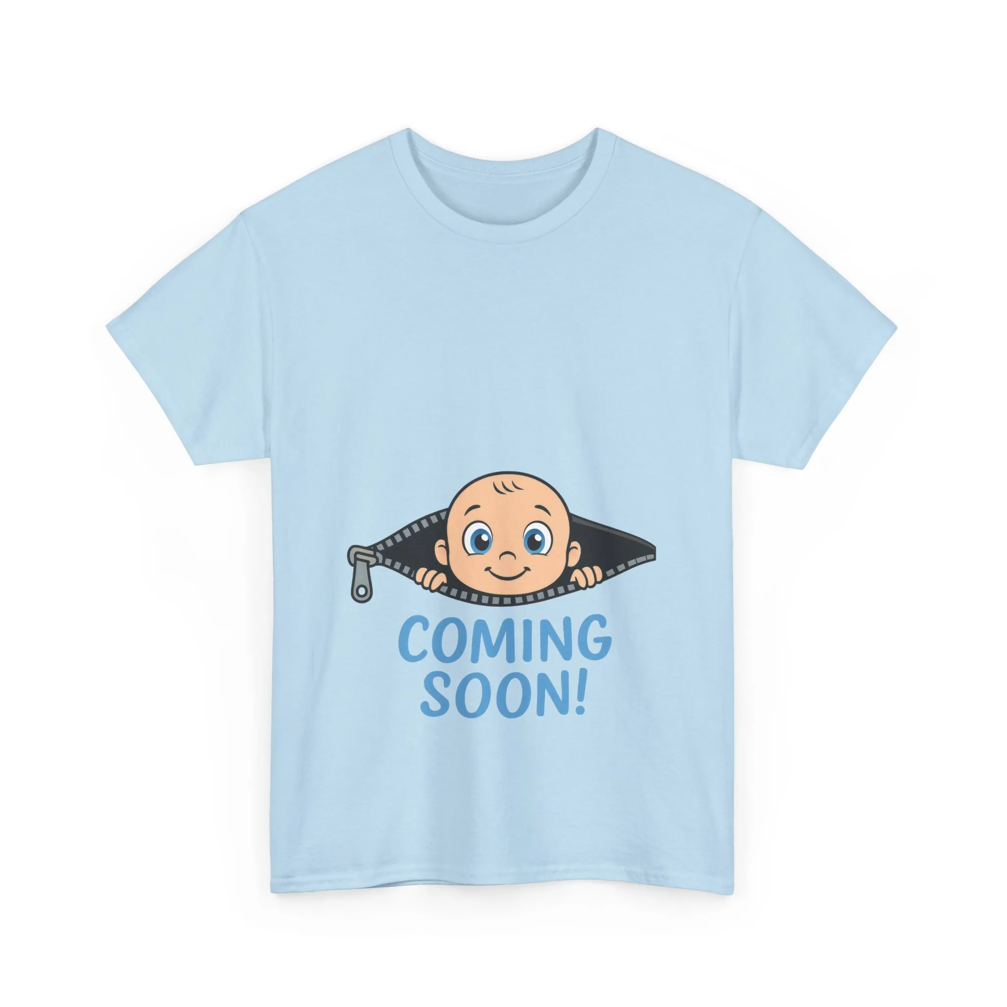 Coming Soon Maternity T-Shirt, Cute Baby Boy Pregnancy Announcement Shirt, Funny Expecting Mom Gift, Gender Reveal Tee, Baby Shower Top - Image 16
