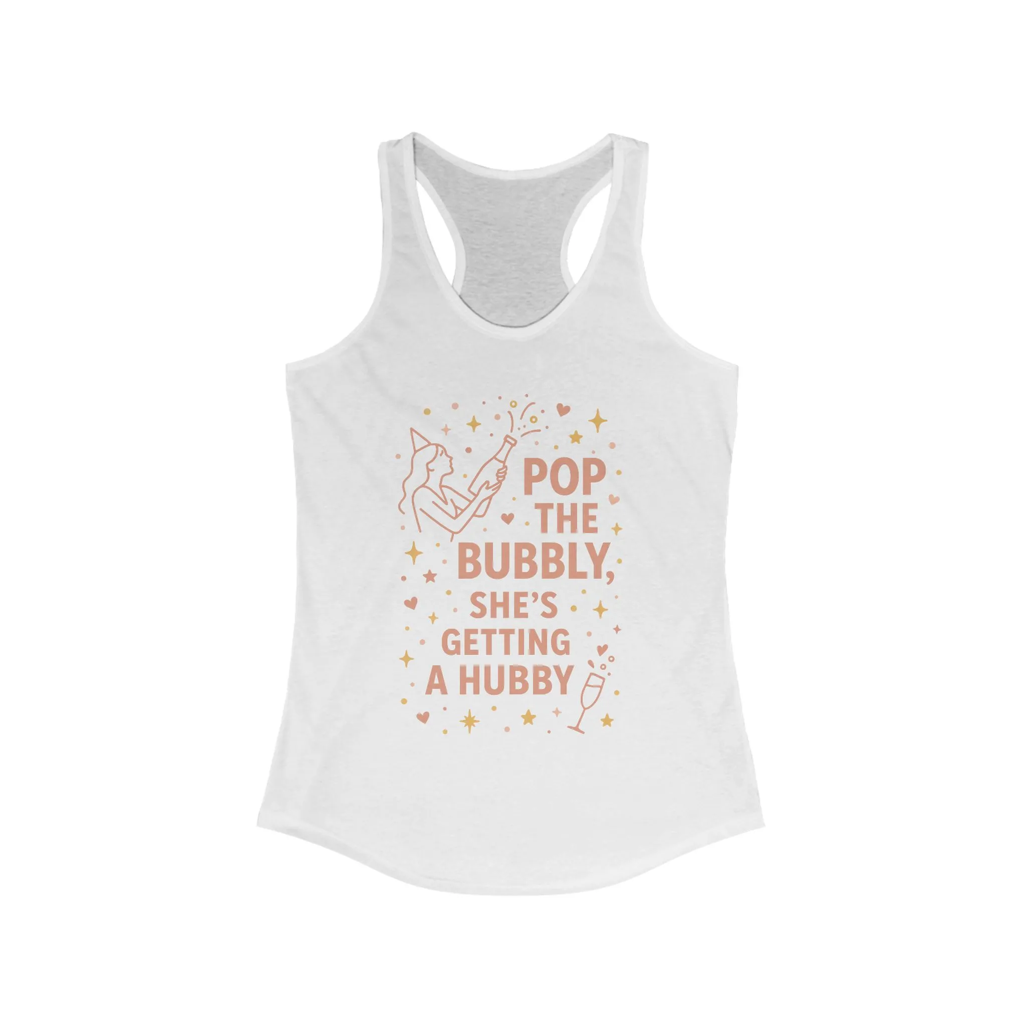 Bridal Party Tank, Bachelorette Party Tee, Bridesmaid Wedding Tee, Hen Party Top, Bridal Shower, Bridesmaids Gift - Image 3