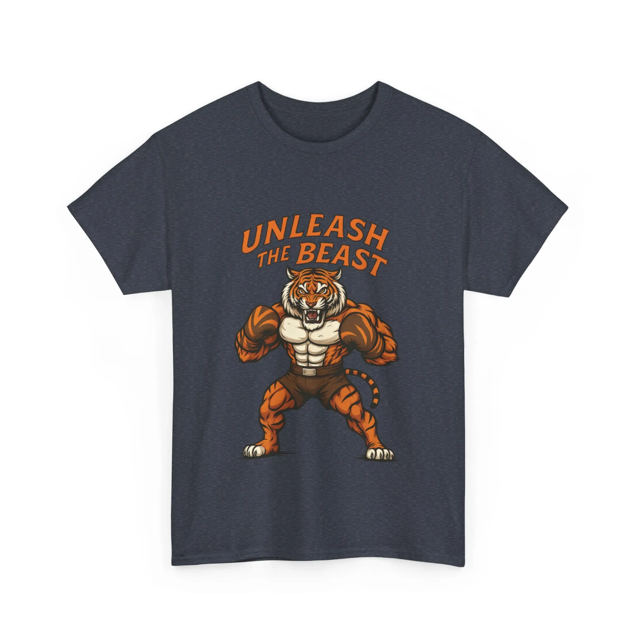 Unleash The Beast Tiger Gym Shirt, Mens Workout T-Shirt, Bodybuilding Motivation Tee, Fitness Muscle Tiger Graphic, Strong Beast Gym Top - Image 25