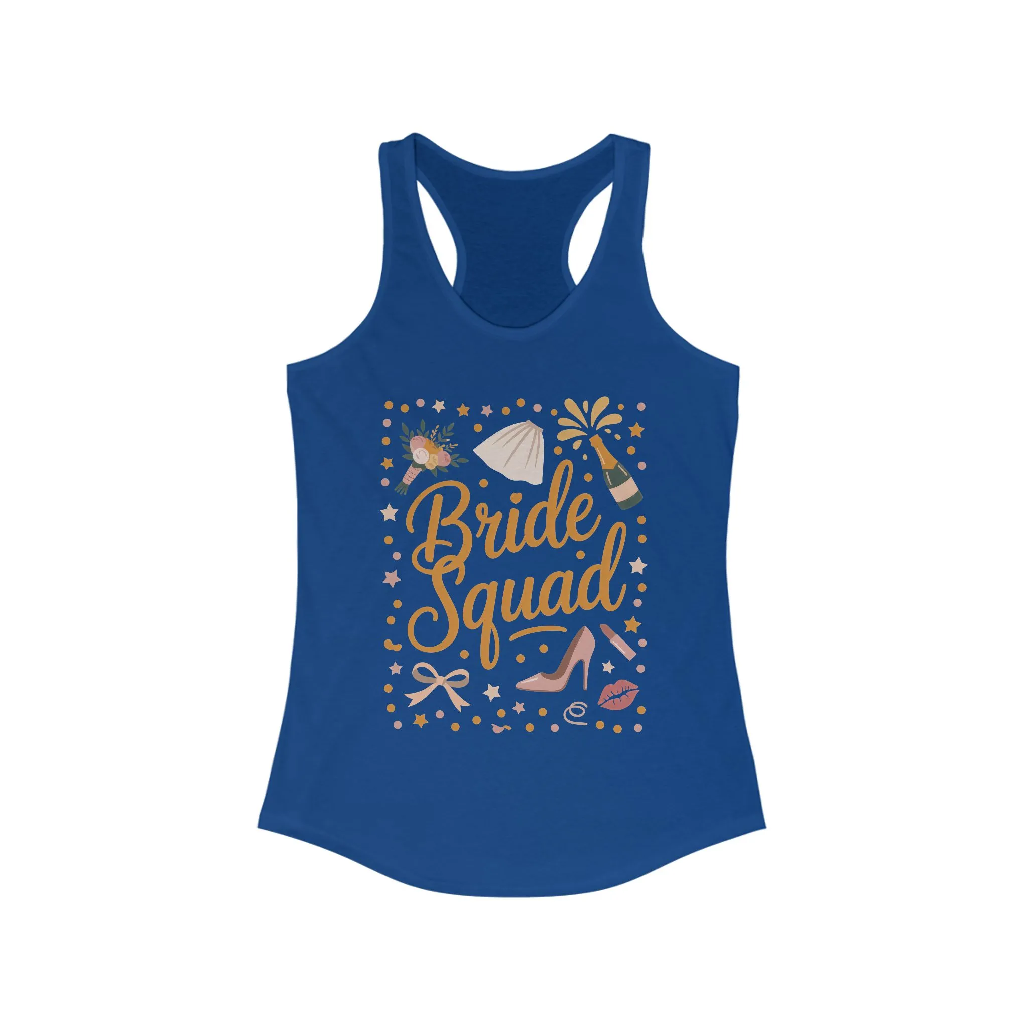 Bride Squad Tank Top, Bachelorette Party T-Shirt, Bridesmaid Wedding Tee, Hen Party Matching Shirts, Bridal Shower, Gift for Bridesmaids