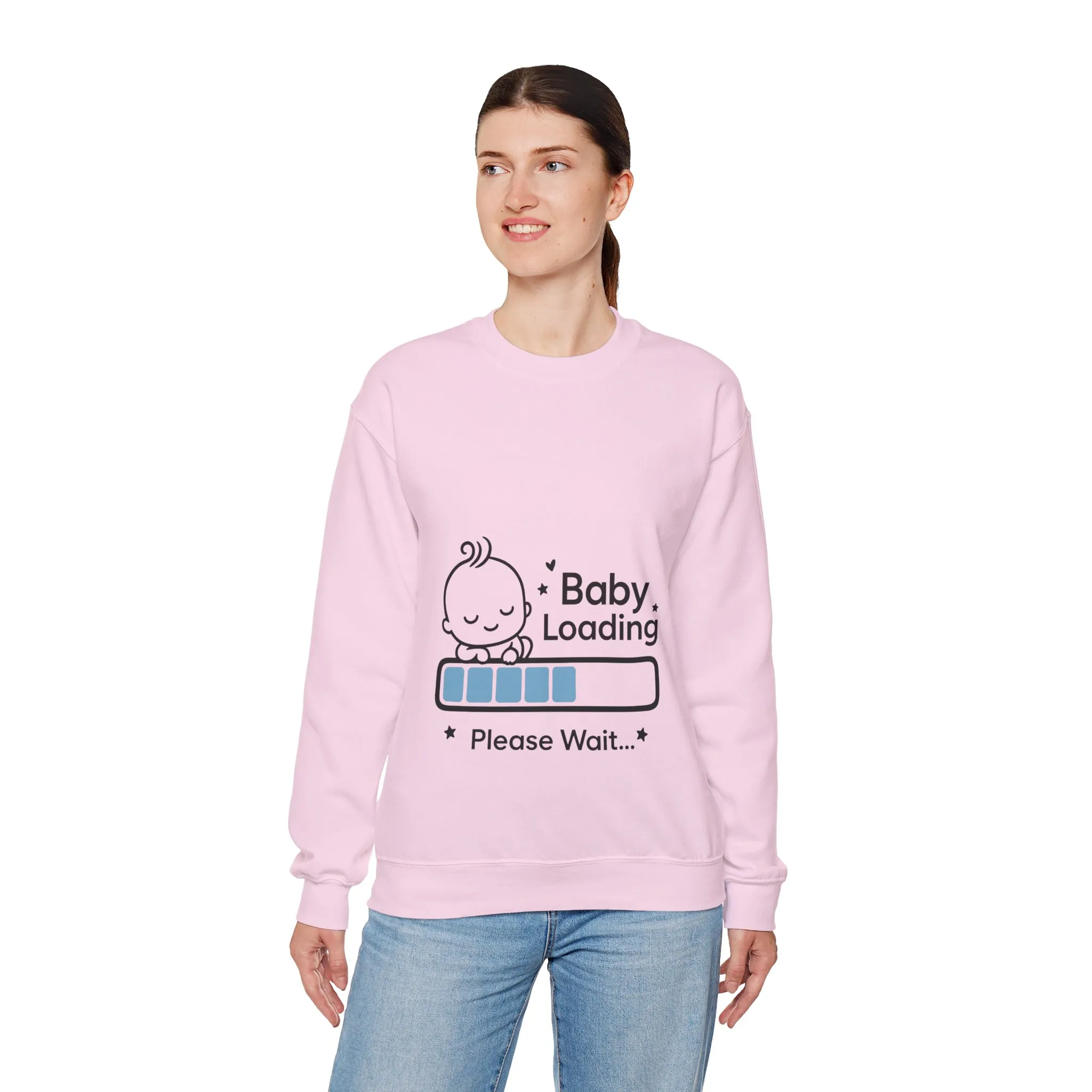 Baby Loading Maternity Sweatshirt, Pregnancy Announcement Shirt, Mom To Be Gift, Expecting Baby Gift, Pregnancy Reveal Top, Baby Shower Gift - Image 27