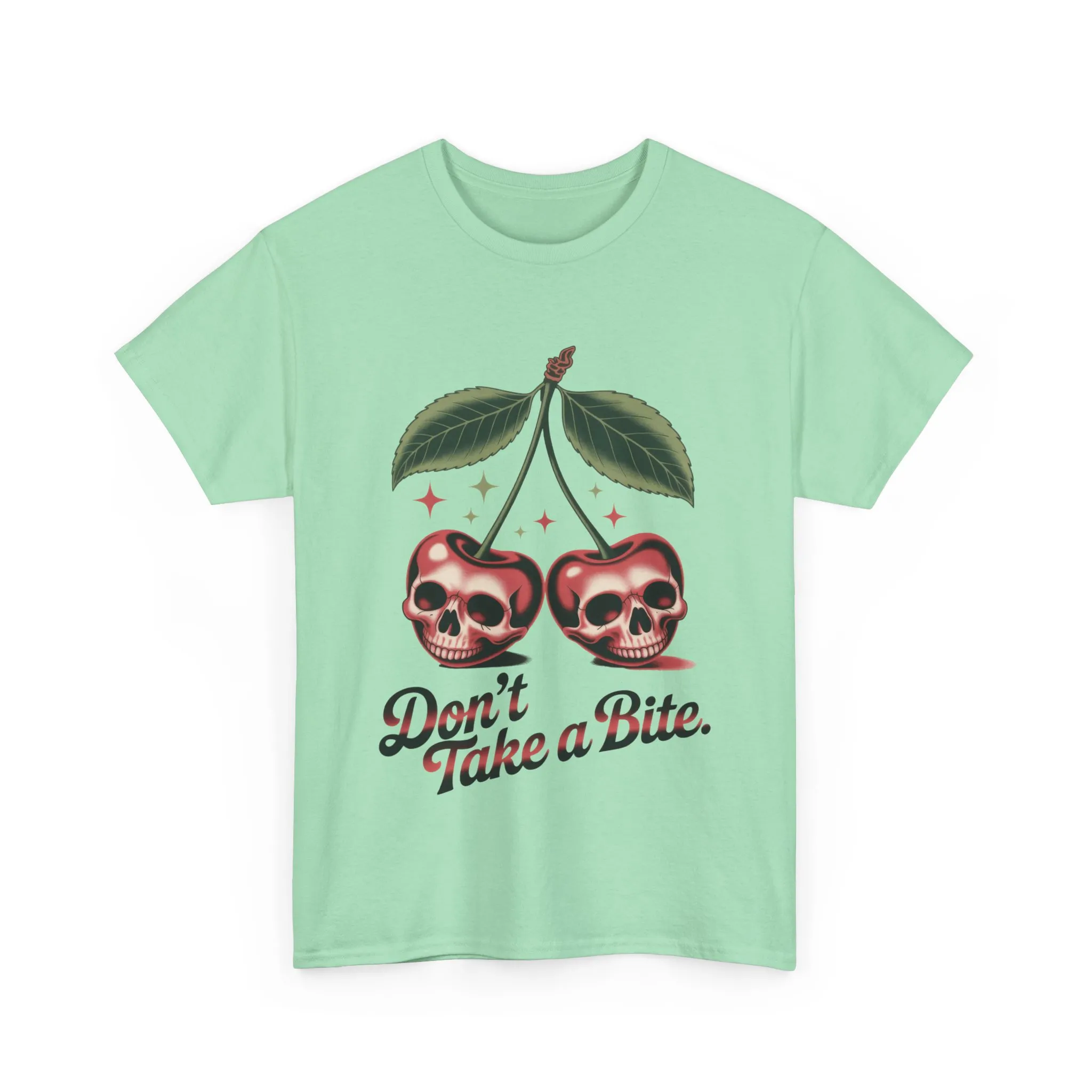 Skull Cherry Womens Graphic Tee, Edgy Tee, Unique Gift, Halloween Apparel, Cute Gothic Fruit Graphic Tee for Women, Funny Dark Style Shirt - Image 10