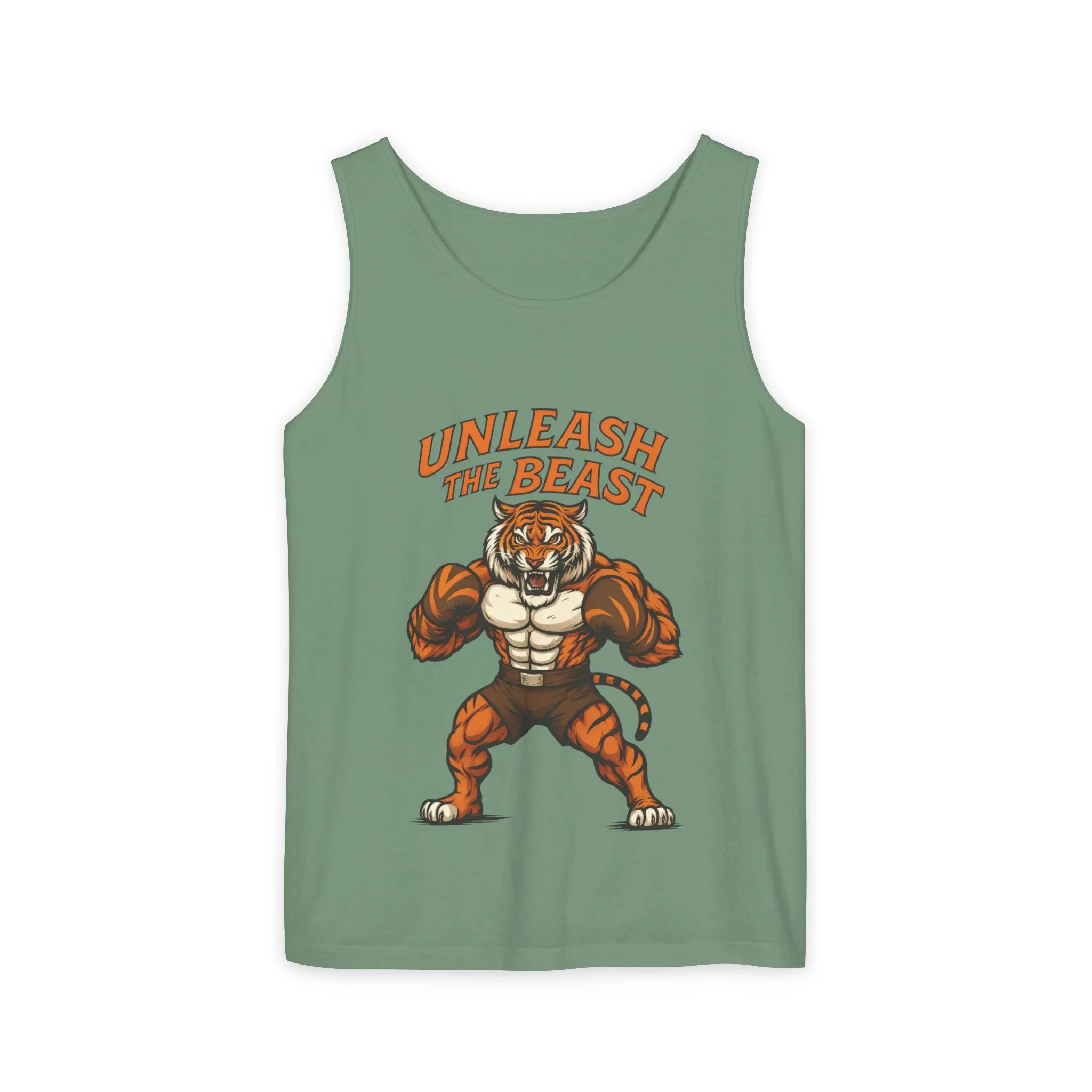 Unleash The Beast Tiger Gym Tank Top - Mens Workout Muscle Tank, Fitness Motivation Sleeveless Shirt, Bodybuilding Top, Strong Beast Gym Top - Image 8