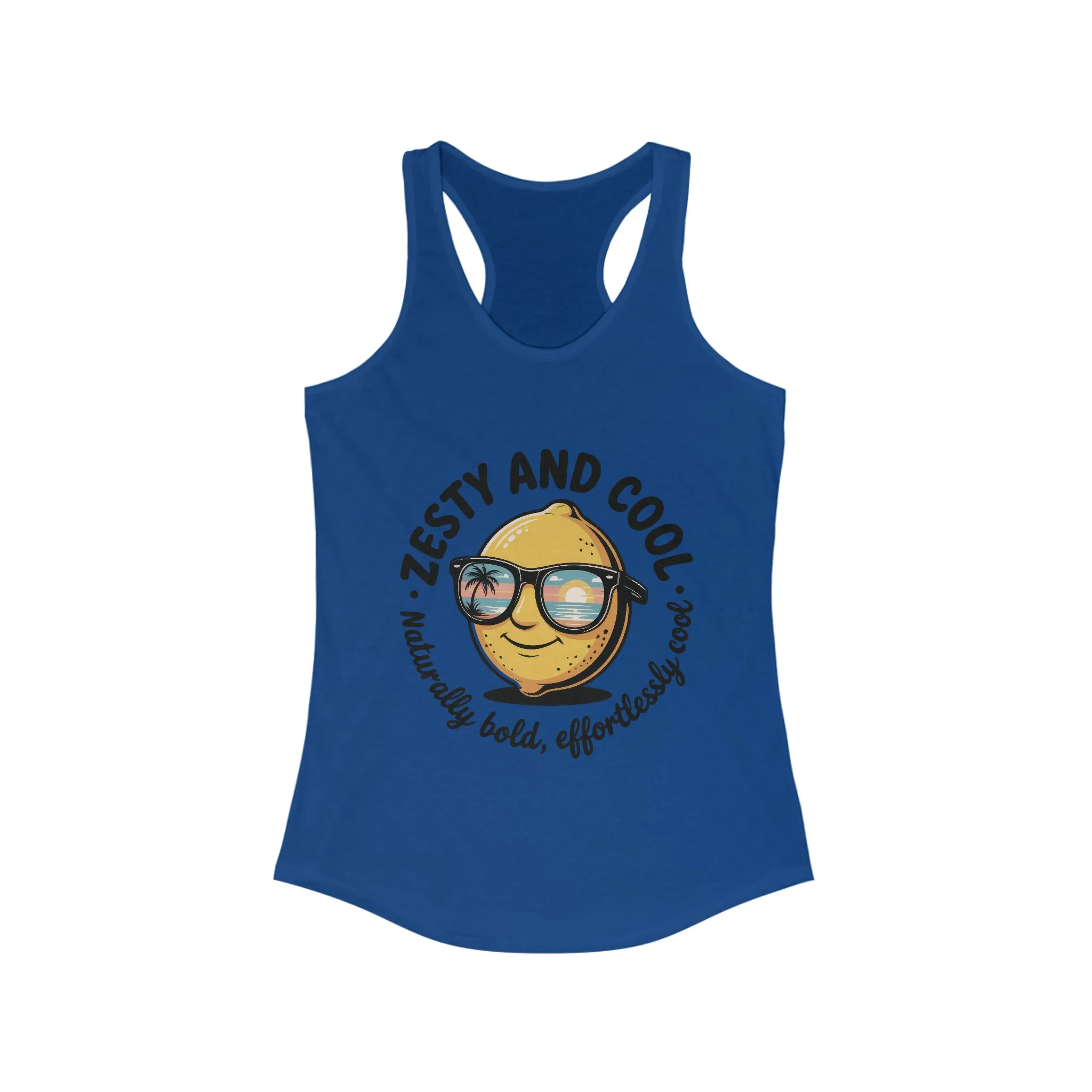 Zesty Lemon Tank Top, Womens Heavy Cotton Tank, Funny Graphic Tee, Summer Apparel, Gift for Lemon Lovers, Beachwear, Funny Summer Tee - Image 11