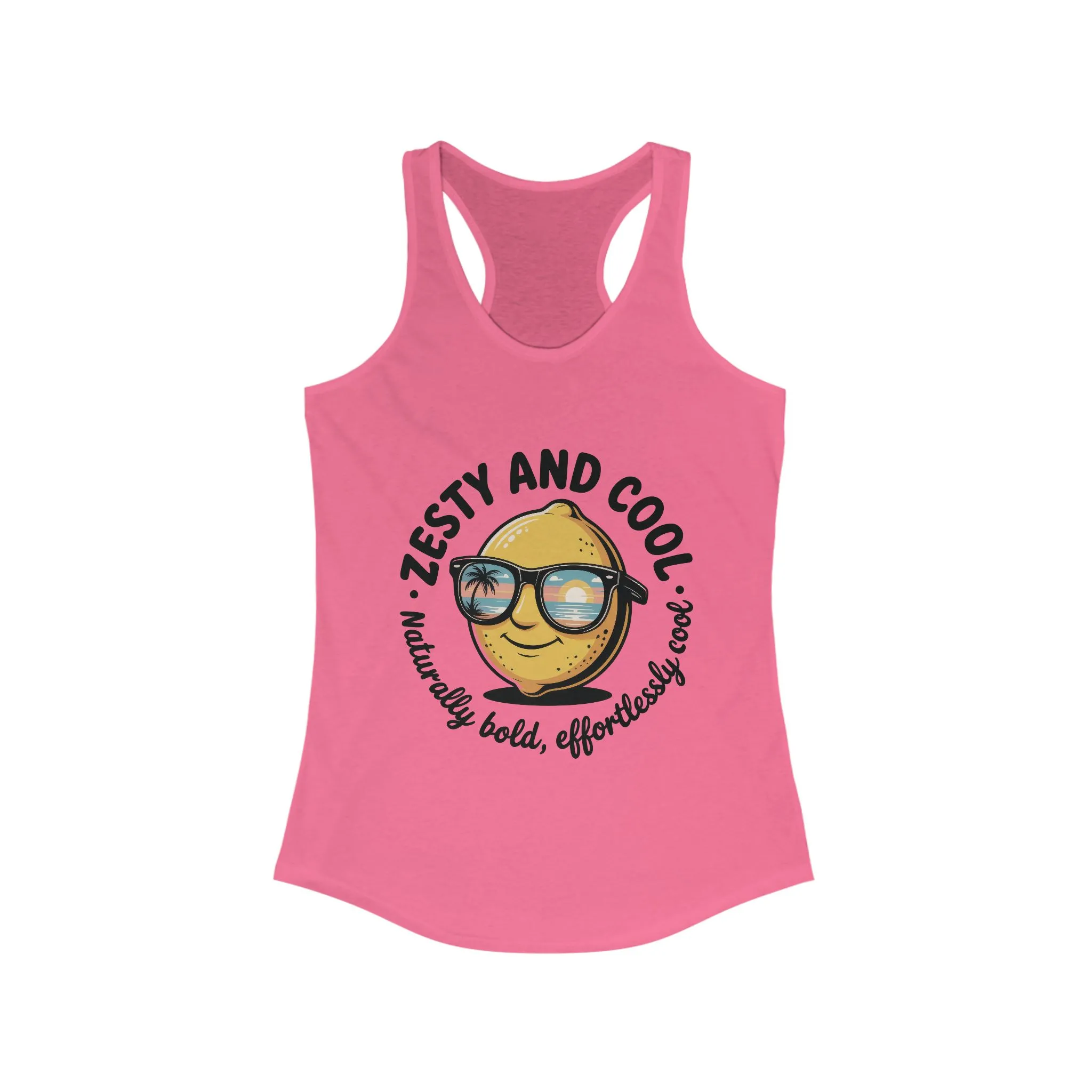 Zesty Lemon Tank Top, Womens Heavy Cotton Tank, Funny Graphic Tee, Summer Apparel, Gift for Lemon Lovers, Beachwear, Funny Summer Tee - Image 15