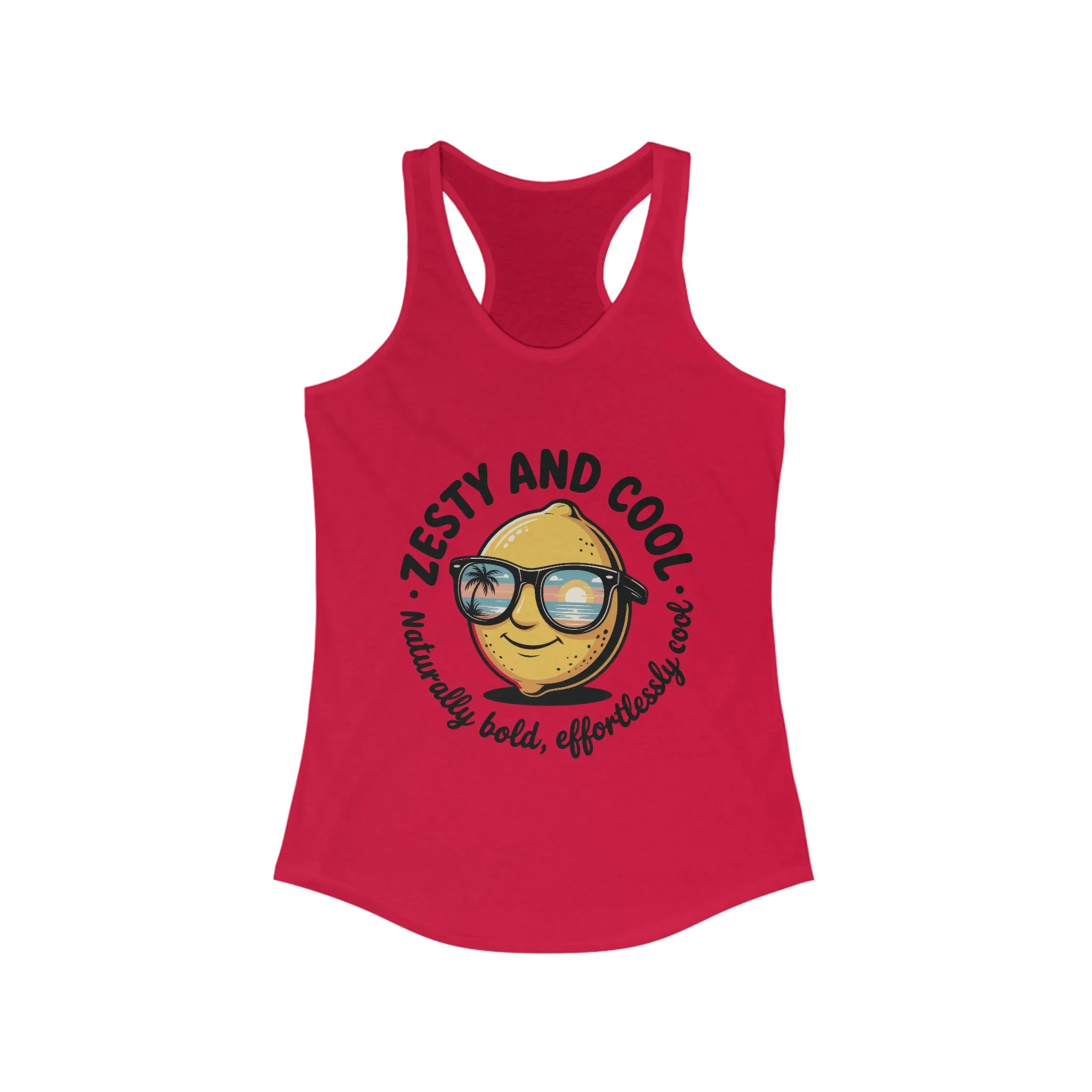 Zesty Lemon Tank Top, Womens Heavy Cotton Tank, Funny Graphic Tee, Summer Apparel, Gift for Lemon Lovers, Beachwear, Funny Summer Tee - Image 17