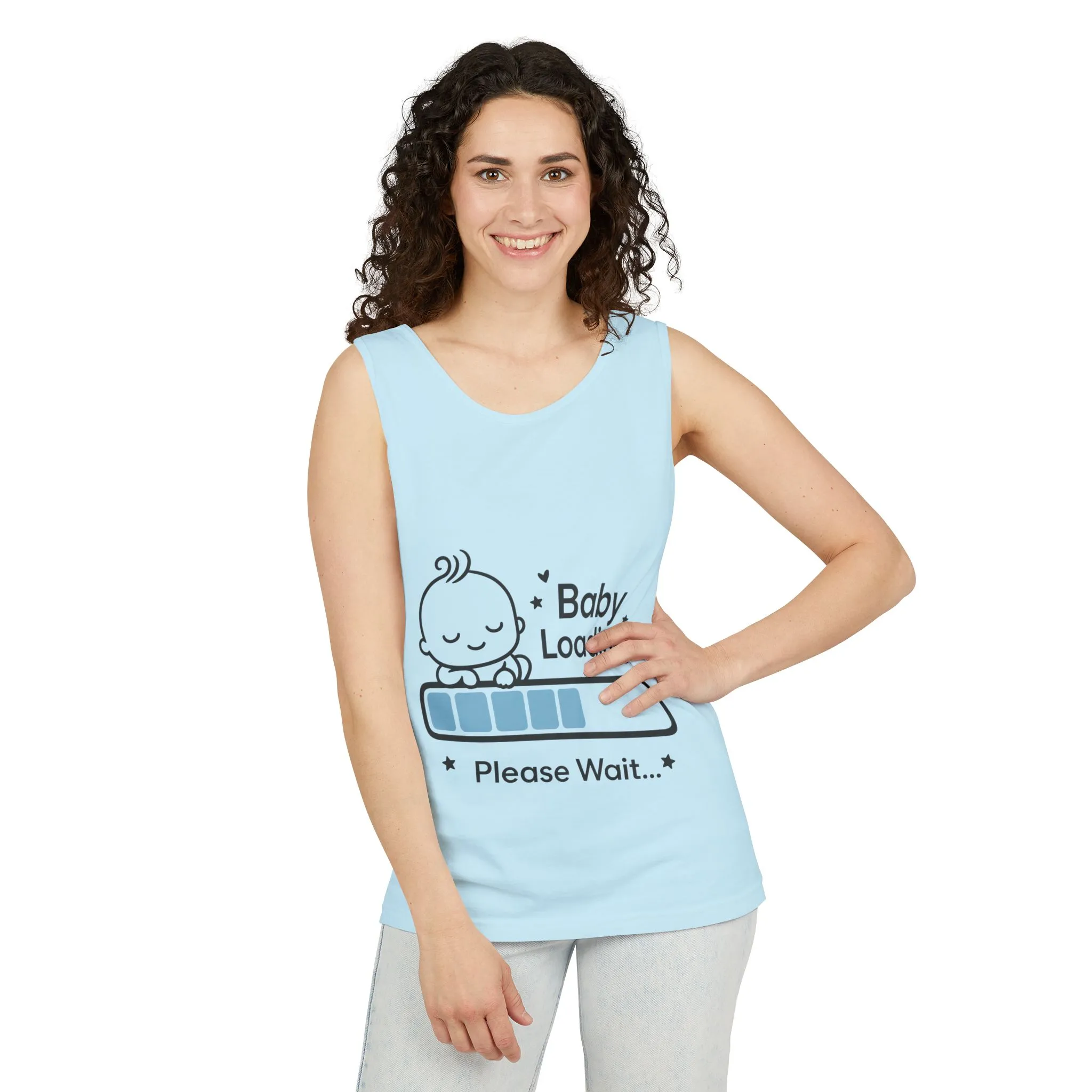Baby Loading Maternity Tank Top, Pregnancy Announcement Shirt, Mom To Be Gift, Expecting Baby Gift, Pregnancy Reveal Top, Baby Shower Gift - Image 10