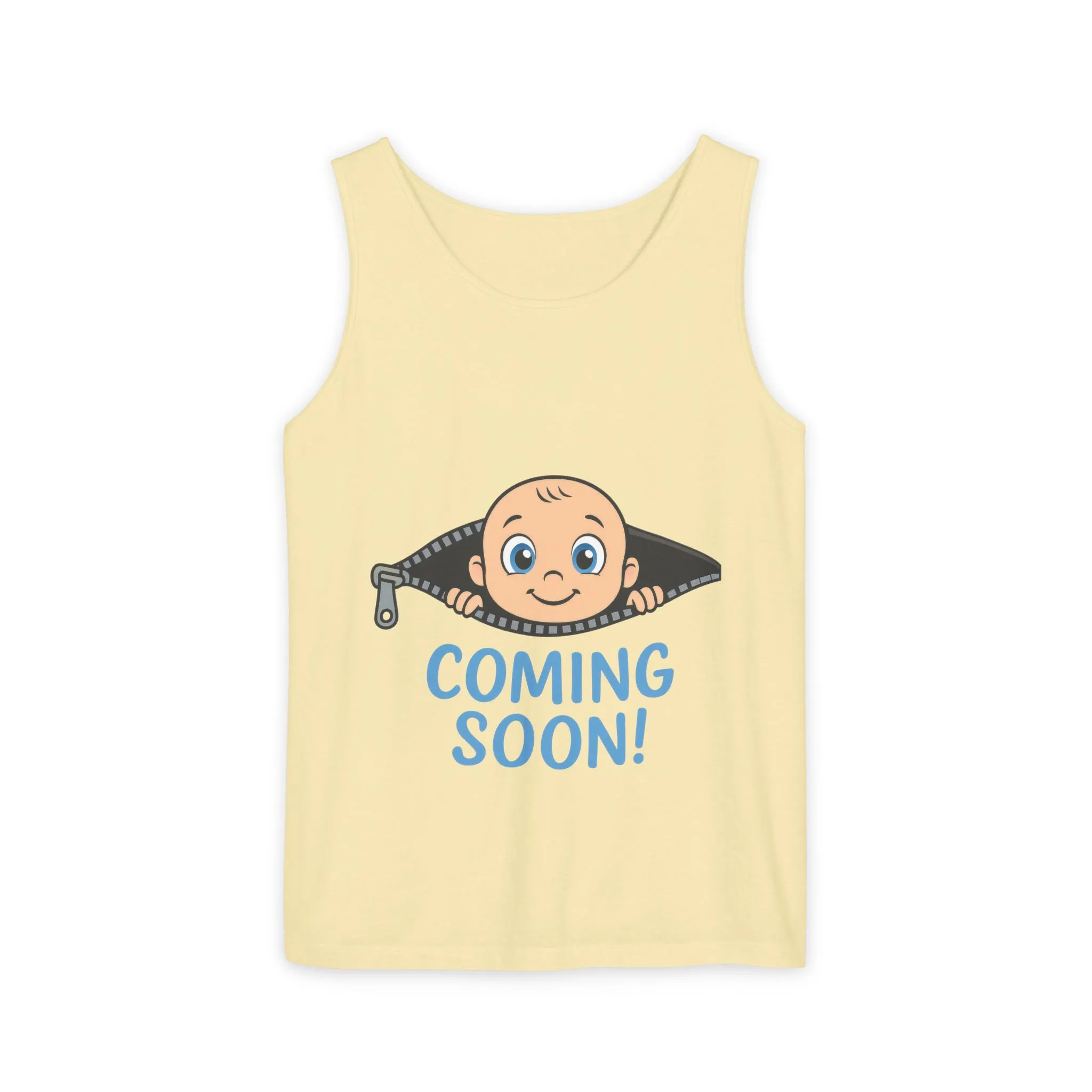 Coming Soon Maternity Tank Top, Cute Baby Boy Pregnancy Announcement Tee, Funny Expecting Mom Gift, Gender Reveal Tee, Baby Shower Top - Image 19