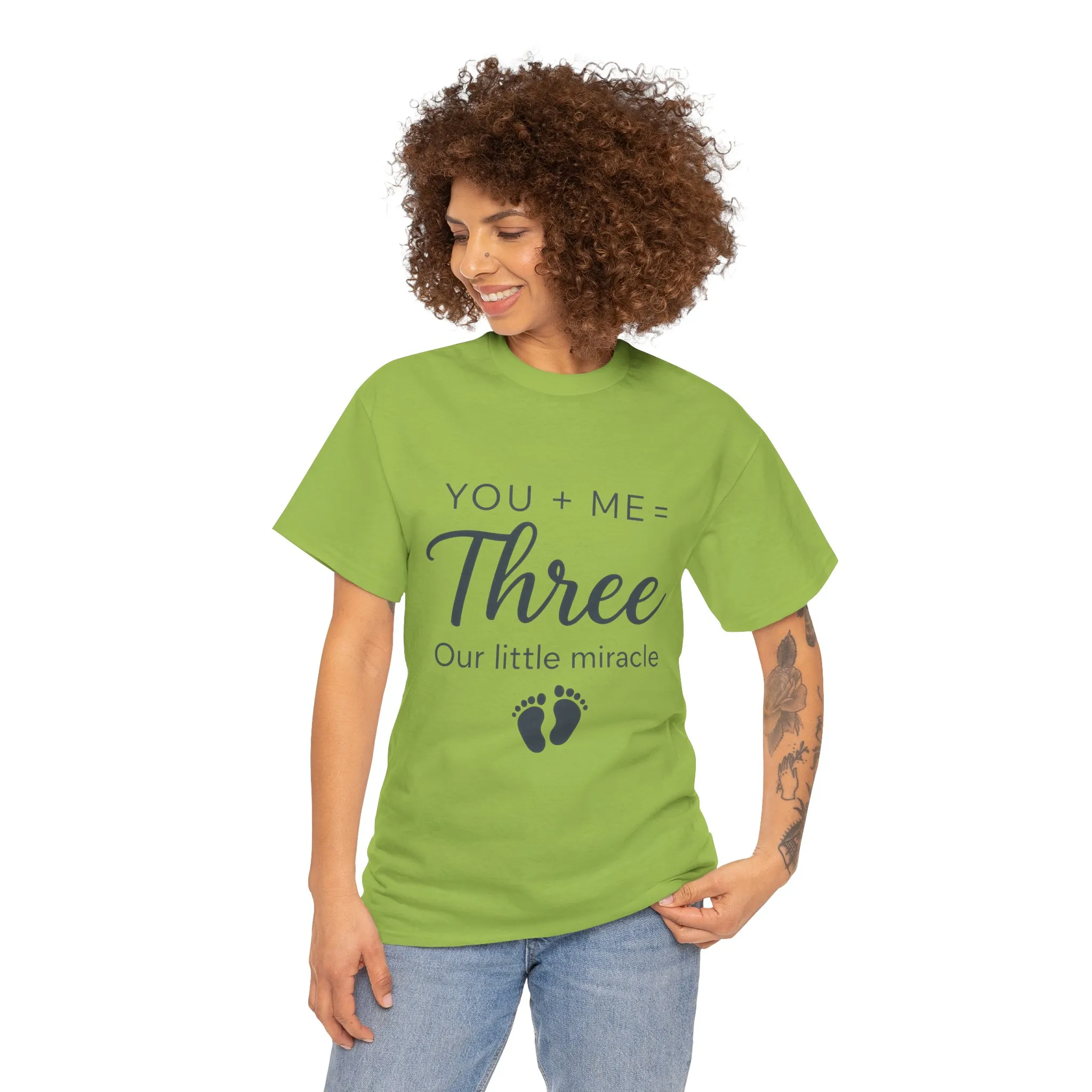 Maternity T-Shirt, Cute Pregnancy Announcement Shirt, Our Little Miracle Expecting Mom Gift, Baby Reveal Tee, Baby Showers Gift - Image 17