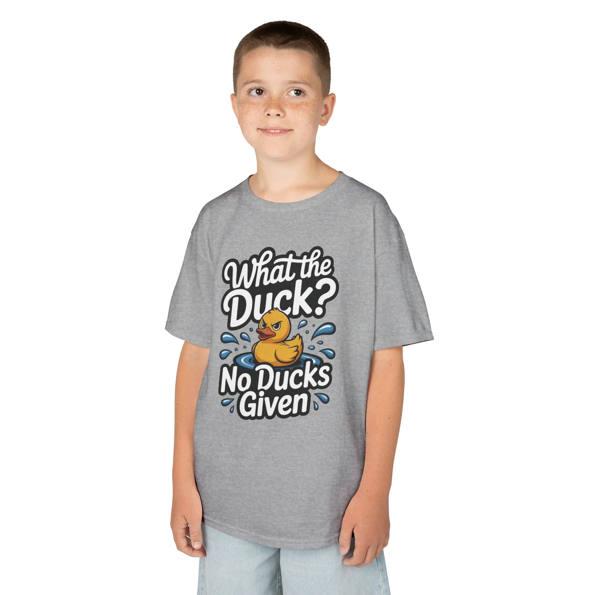 Funny Teen Duck Shirt, Kids Humor Tee, What The Duck Meme Tee, No Ducks Given Youth Tee, Sarcastic Rubber Duck Shirt, Cool Gift For Teens - Image 12