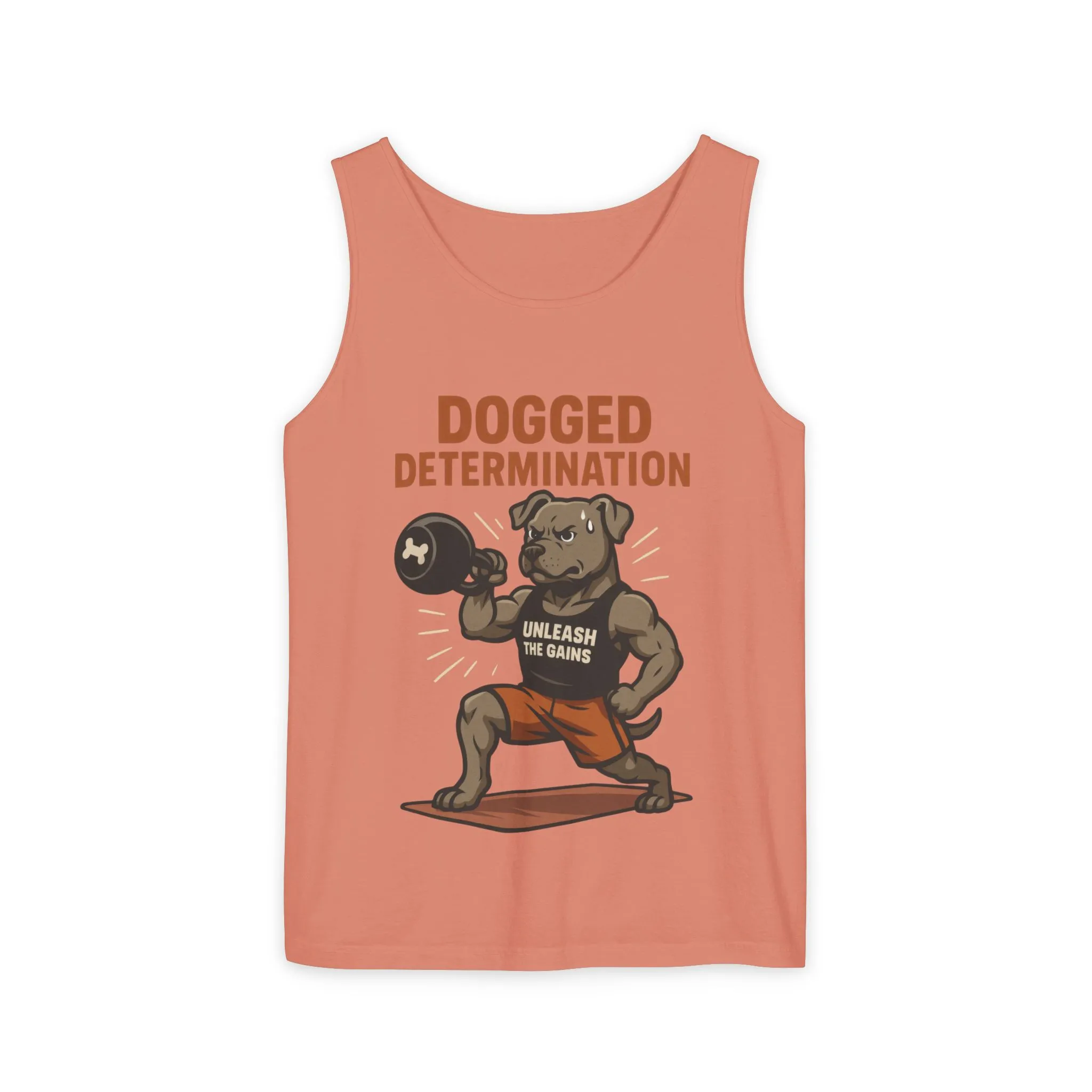 Funny Gym Dog Tank Top for Men, Workout Bulldog Graphic Tee, Fitness Motivation Shirt, Dog Lover Gift, Gym Wear, Fitness Tank Top - Image 4