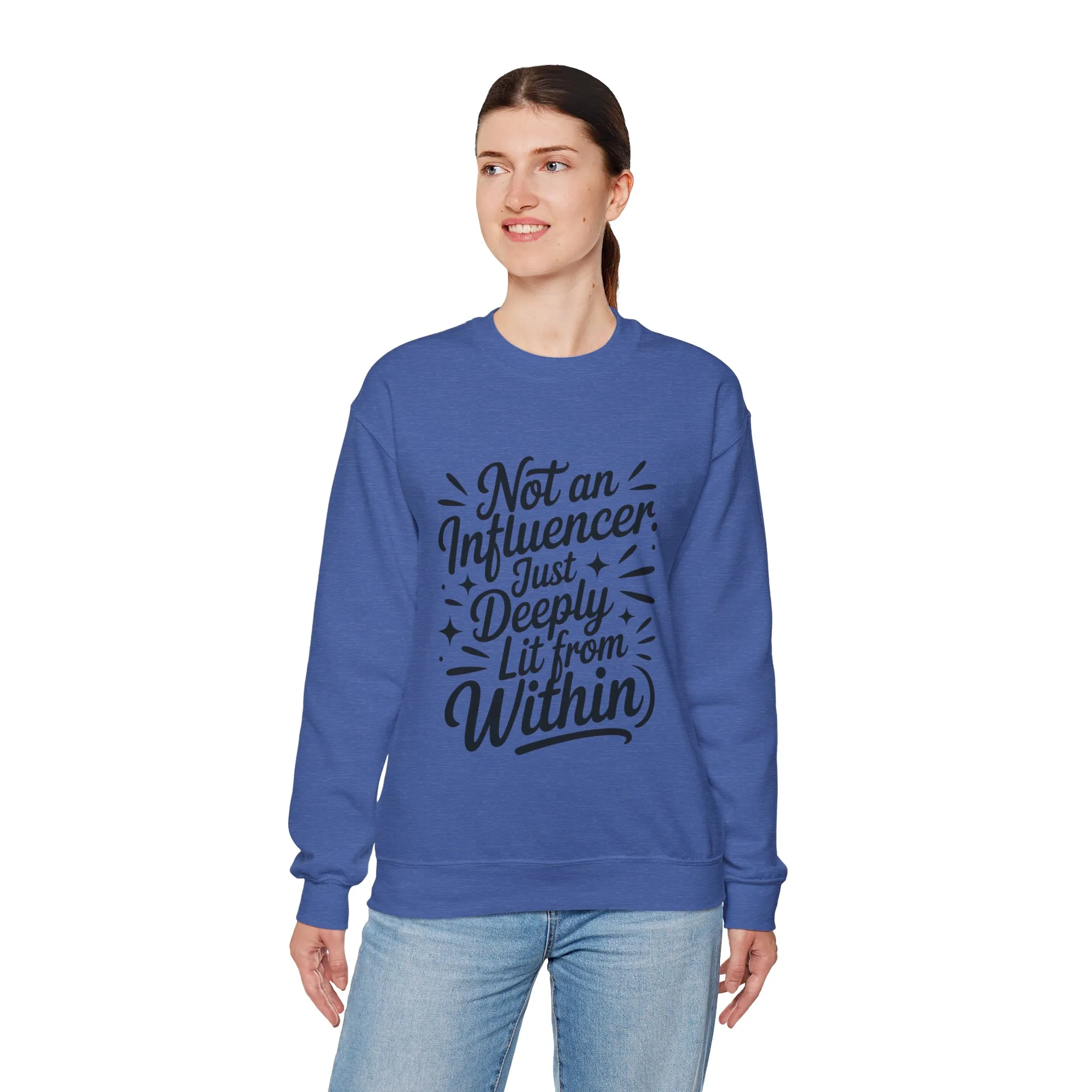 Funny Womens Crewneck Sweatshirt, Sarcastic Motivational shirt, influencer sweater, instagram girl top, witty girl shirt, tiktok fashion - Image 18