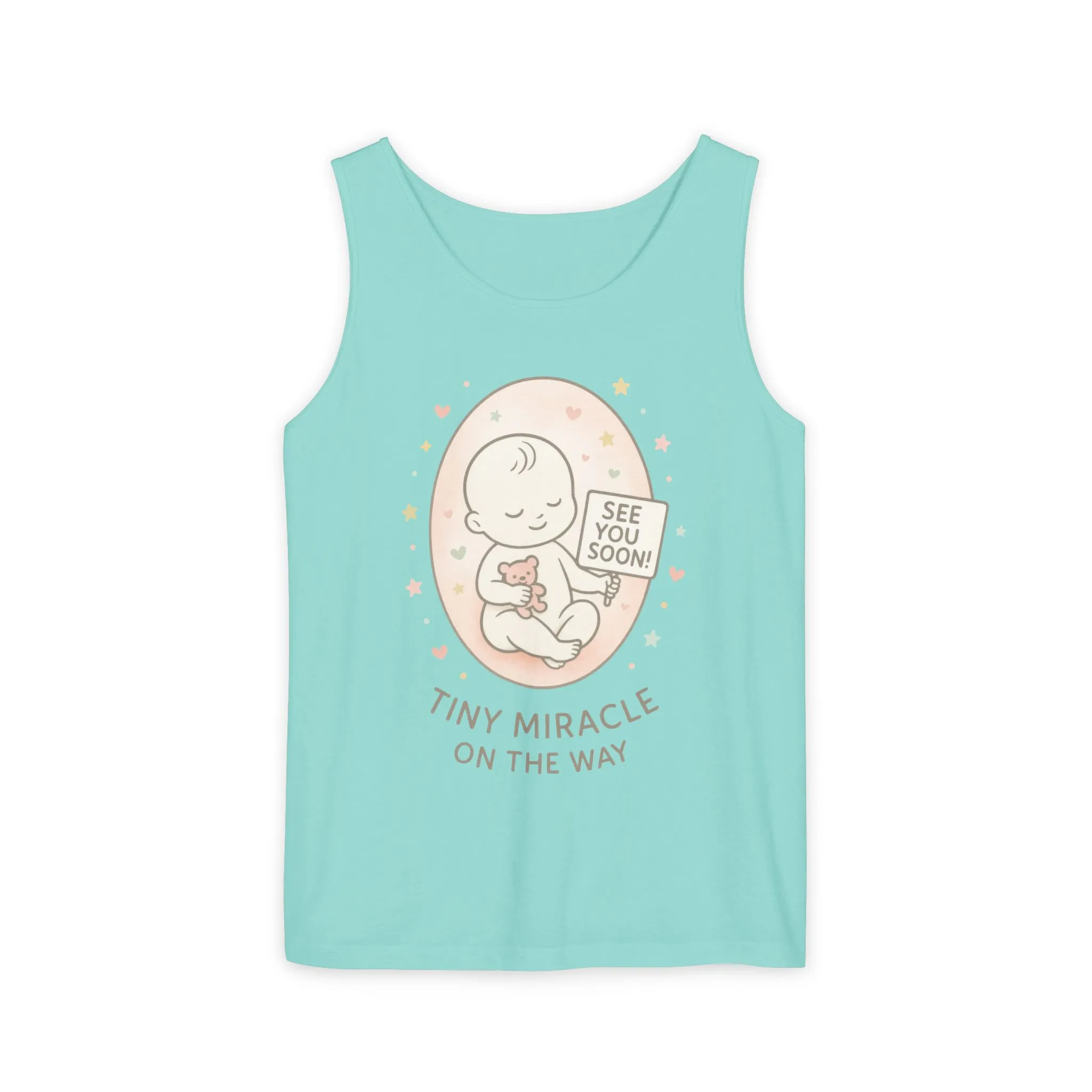 Coming Soon Maternity Tank Top, Cute Baby Pregnancy Announcement Shirt, Expecting Mom Gift, Gender Reveal Tee, Baby Shower Gift - Image 21