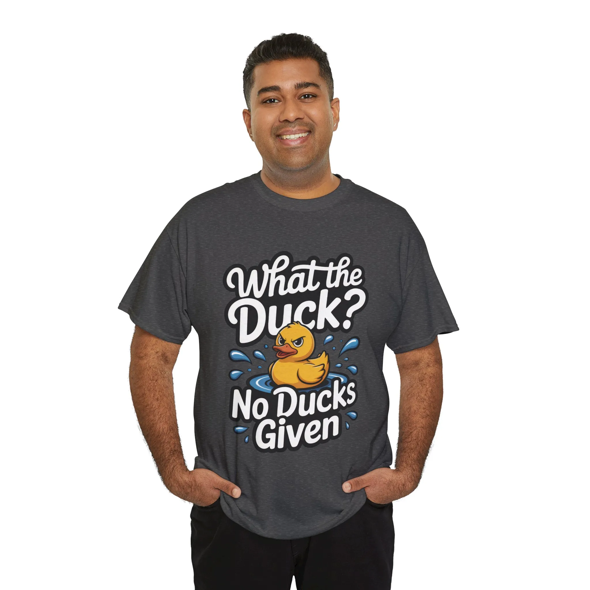 Funny Duck Shirt - No Ducks Given Tee - What The Duck Mens T-Shirt - Sarcastic Rubber Duck Graphic - Humor Gift For Him - Image 18