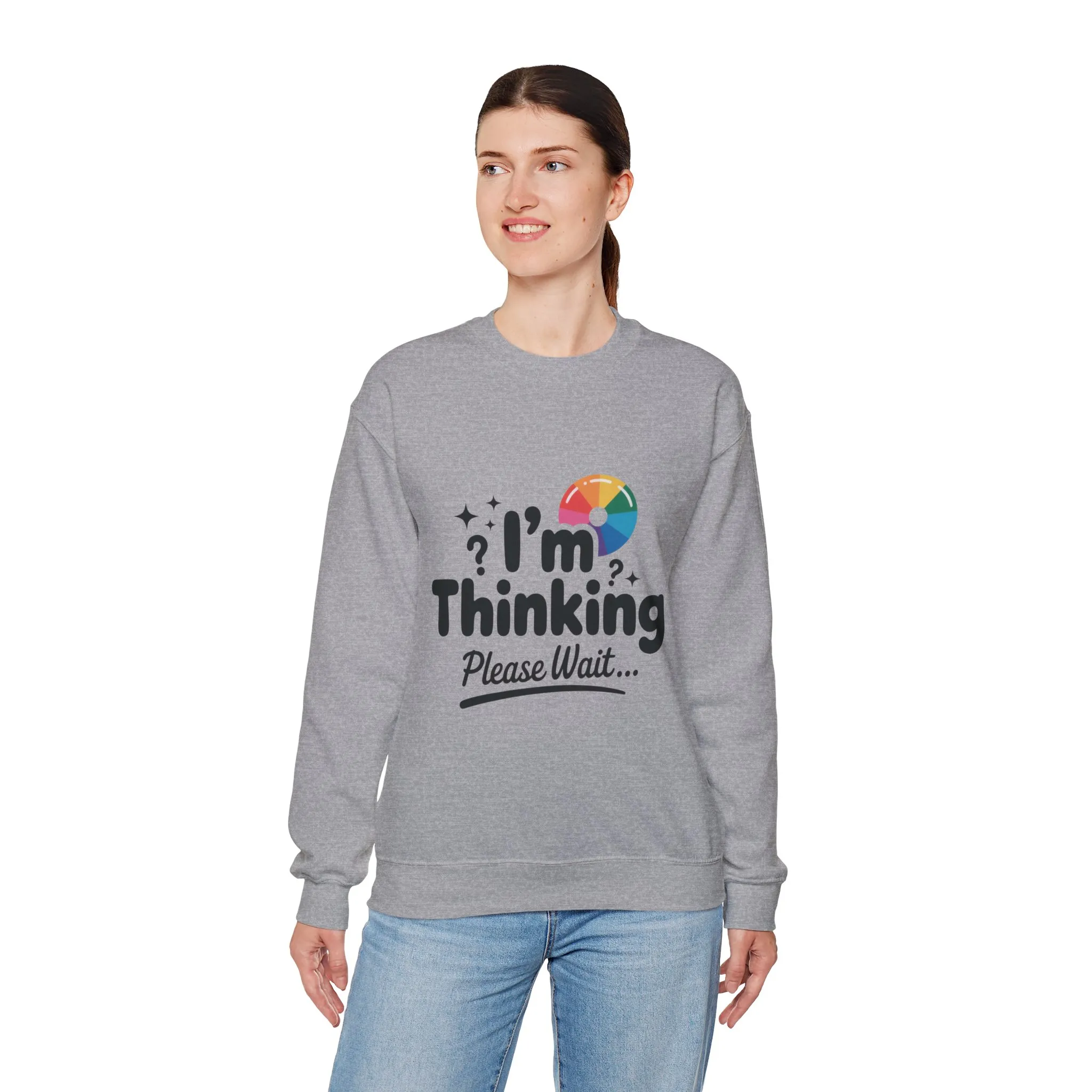 Playful Thinking Womens Sweatshirt, Thoughtful Gift, Geeky Gift for Introverts, Programmers, Designers, , Comfy Crewneck for Creative Minds - Image 12