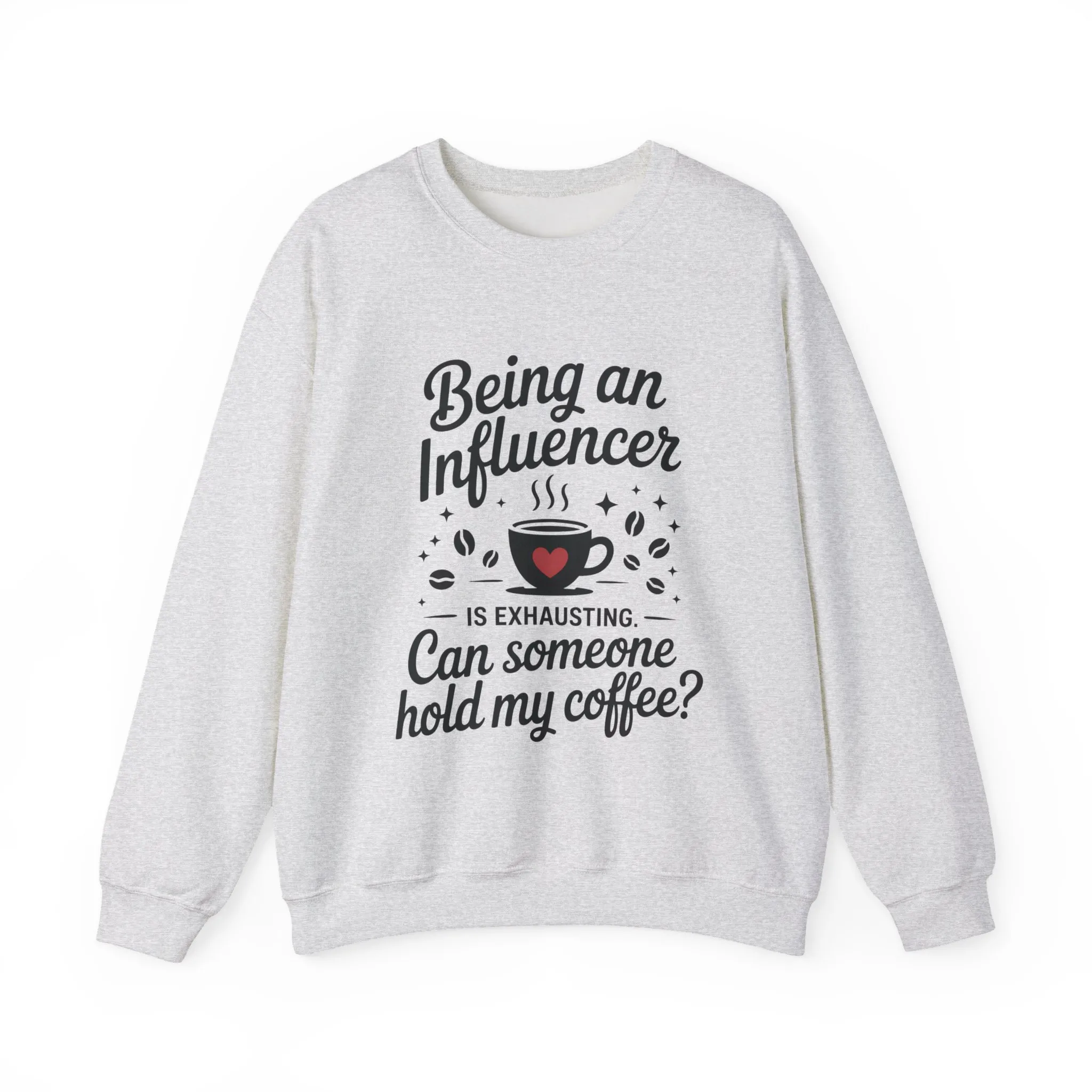 Social Media Humor Womens Sweatshirt, Funny Influencer Sweatshirt, instagram girl top, tiktok fashion, Perfect for Coffee Lovers - Image 4