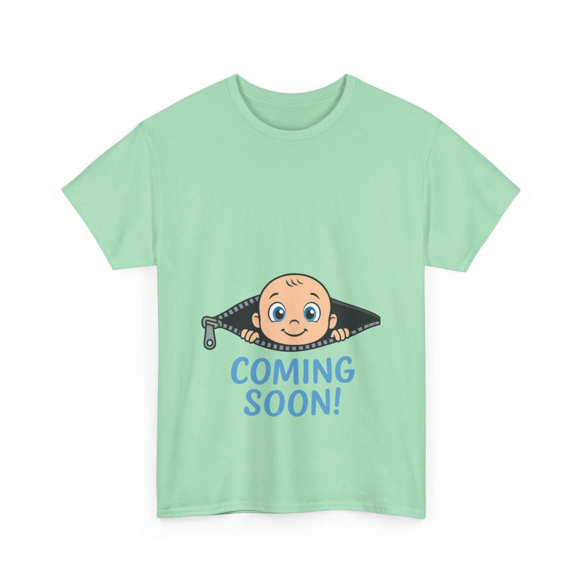 Coming Soon Maternity T-Shirt, Cute Baby Boy Pregnancy Announcement Shirt, Funny Expecting Mom Gift, Gender Reveal Tee, Baby Shower Top - Image 13