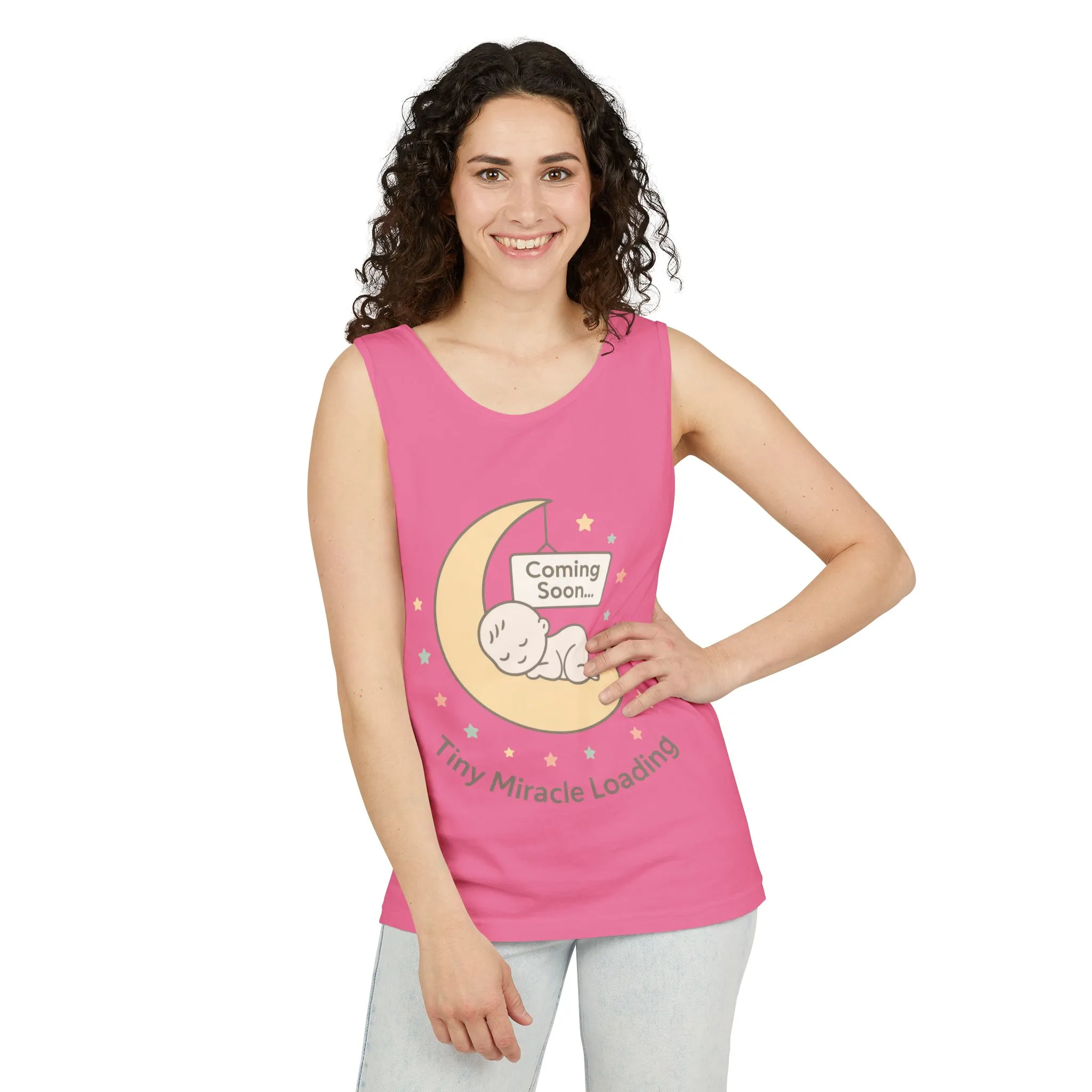 Maternity Tank Top, Coming Soon Pregnancy Announcement Top, Mom To Be Gift, Expecting Baby Reveal Tee, Baby Shower Top, Gender Reveal Top - Image 20