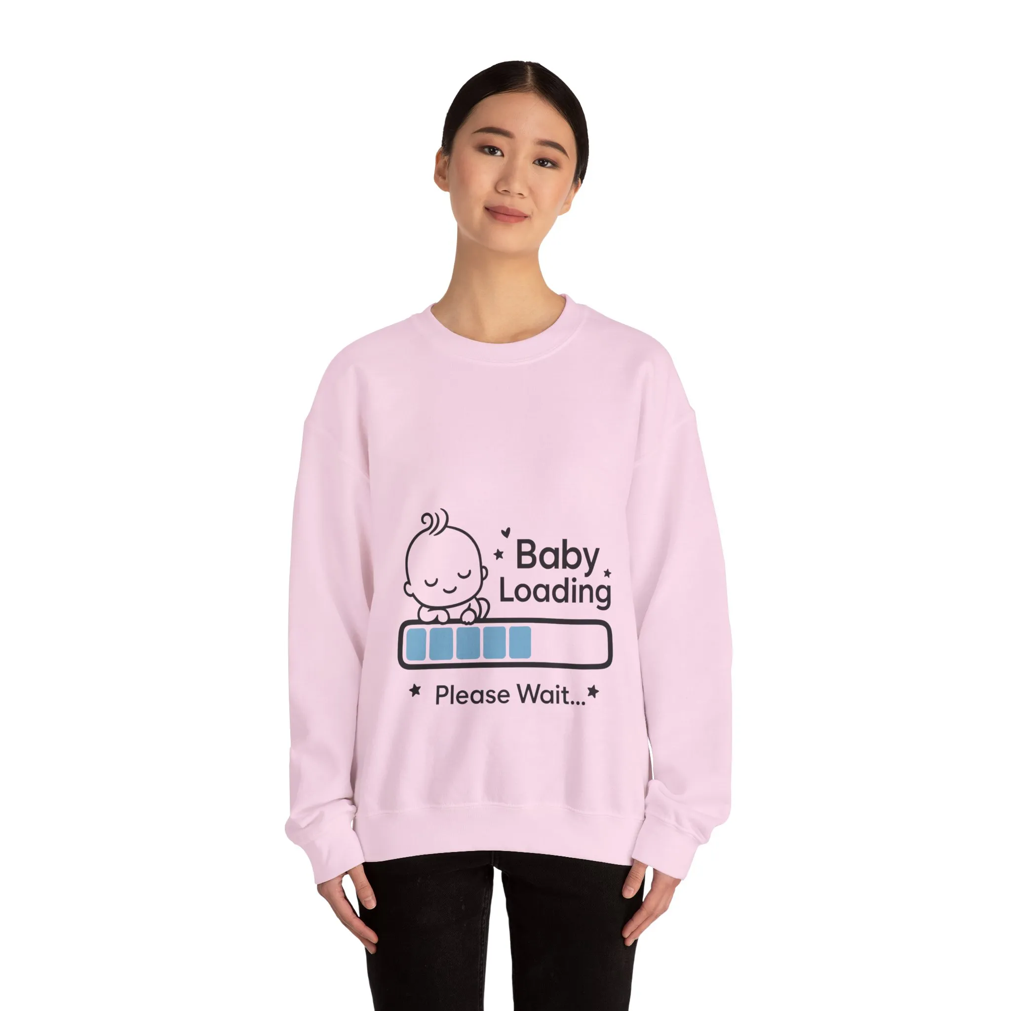 Baby Loading Maternity Sweatshirt, Pregnancy Announcement Shirt, Mom To Be Gift, Expecting Baby Gift, Pregnancy Reveal Top, Baby Shower Gift - Image 26