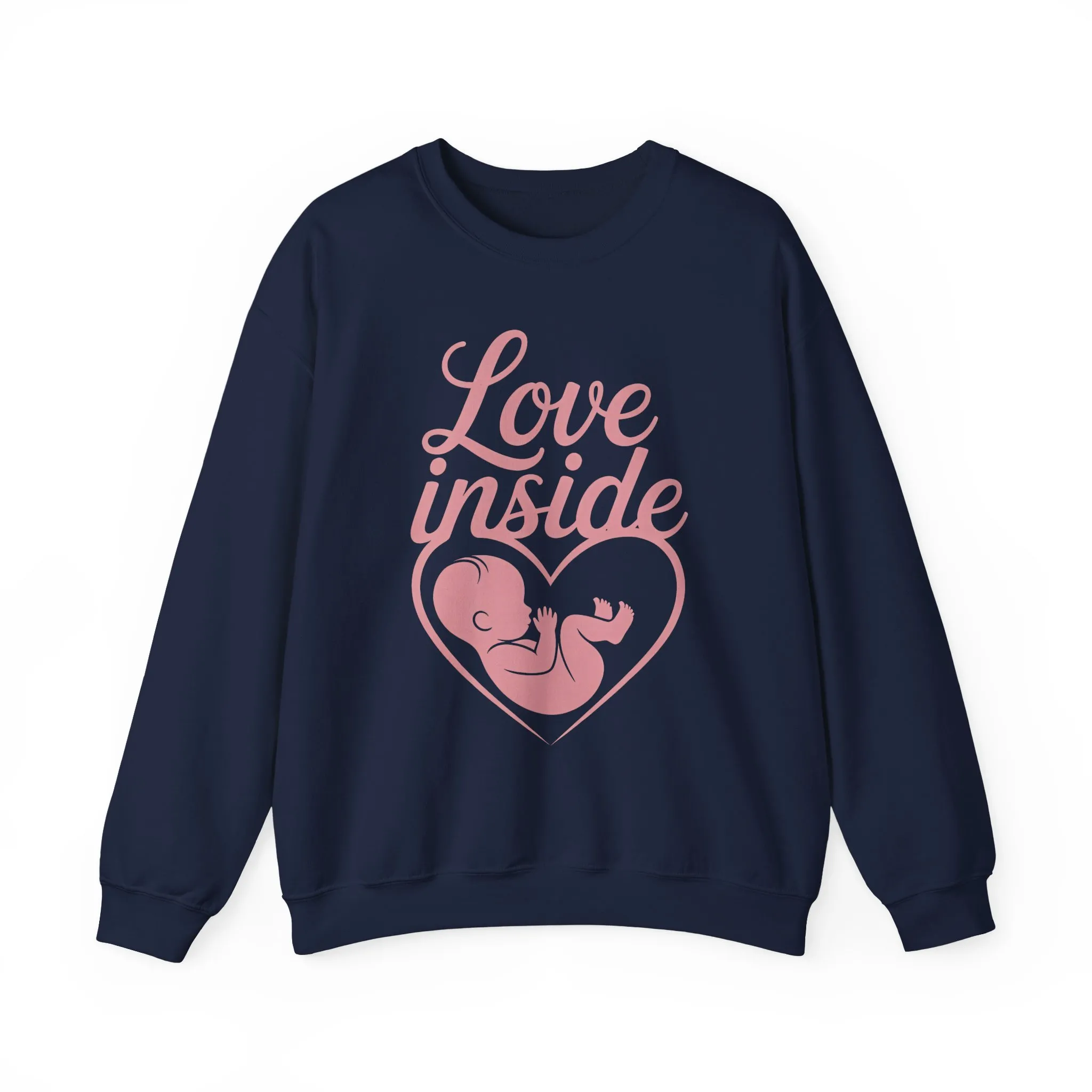 Maternity Sweatshirt, Pregnancy Announcement Tee, Baby Inside Mom To Be Gift, Expecting Mother Gift, Pregnancy Reveal Top, Baby Shower Top - Image 2