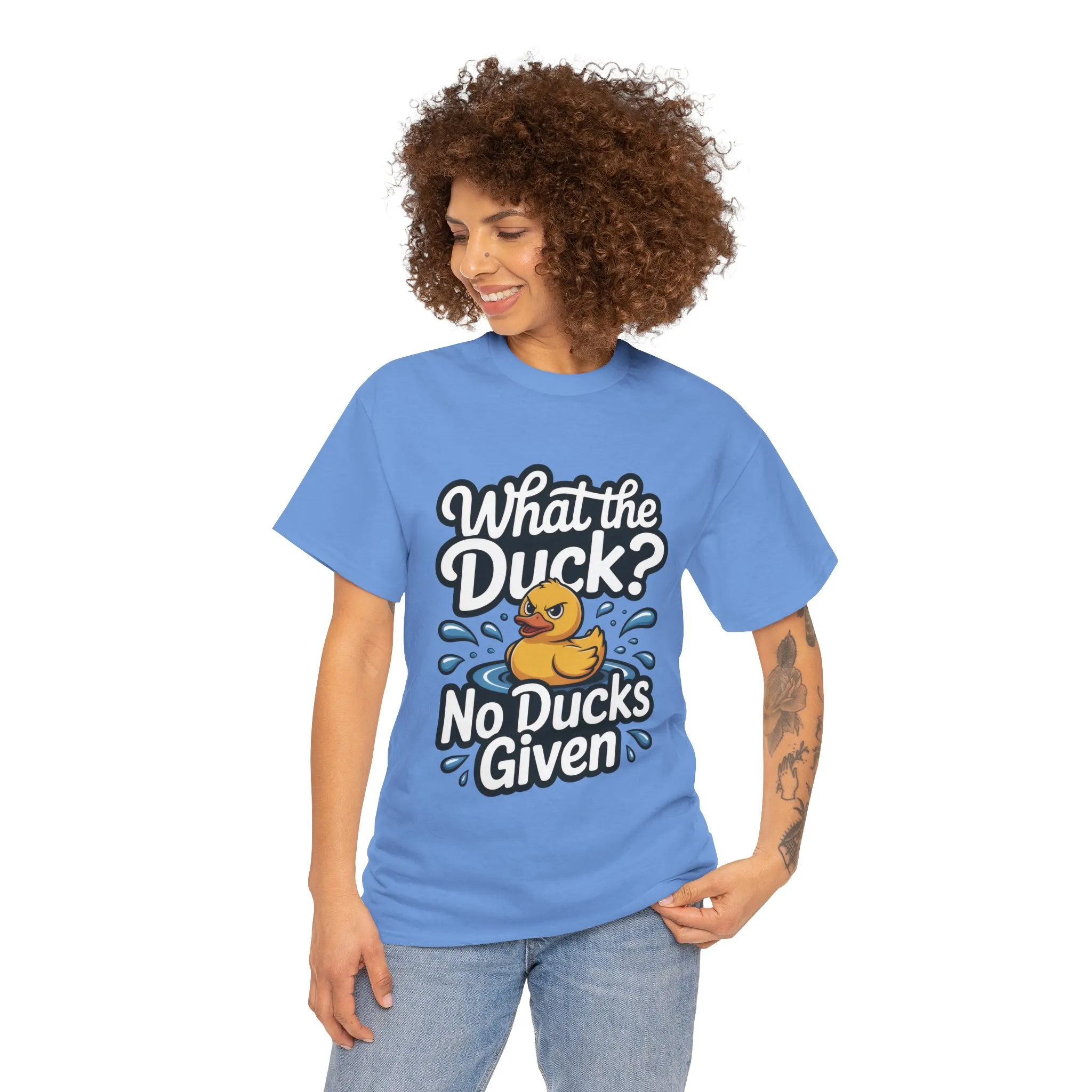 What The Duck Funny Womens Shirt, No Ducks Given T-Shirt, Cute Sarcastic Duck Tee, Sassy Rubber Duck Graphic Shirt, Humor Gift For Her - Image 11