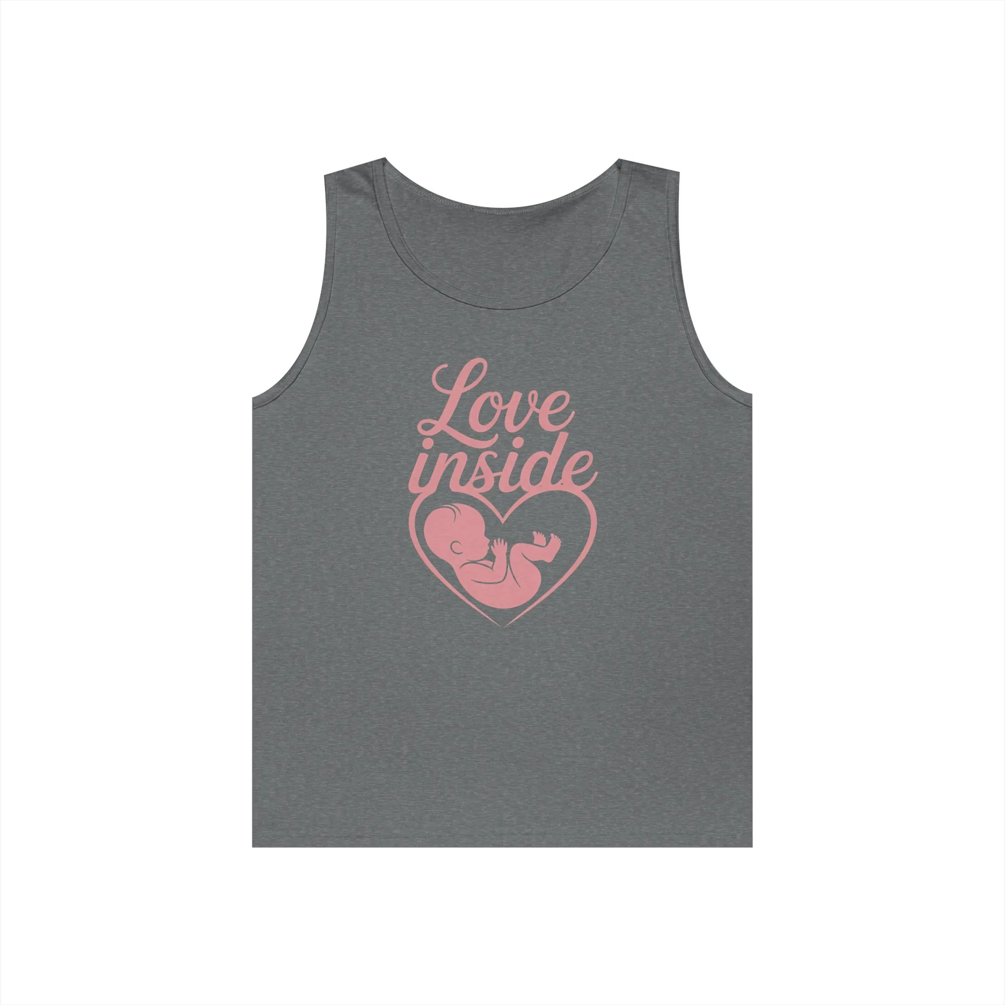 Maternity Tank Top, Pregnancy Announcement Tee, Baby Inside Mom To Be Gift, Expecting Mother Tee, Pregnancy Reveal Top, Baby Shower Top - Image 8