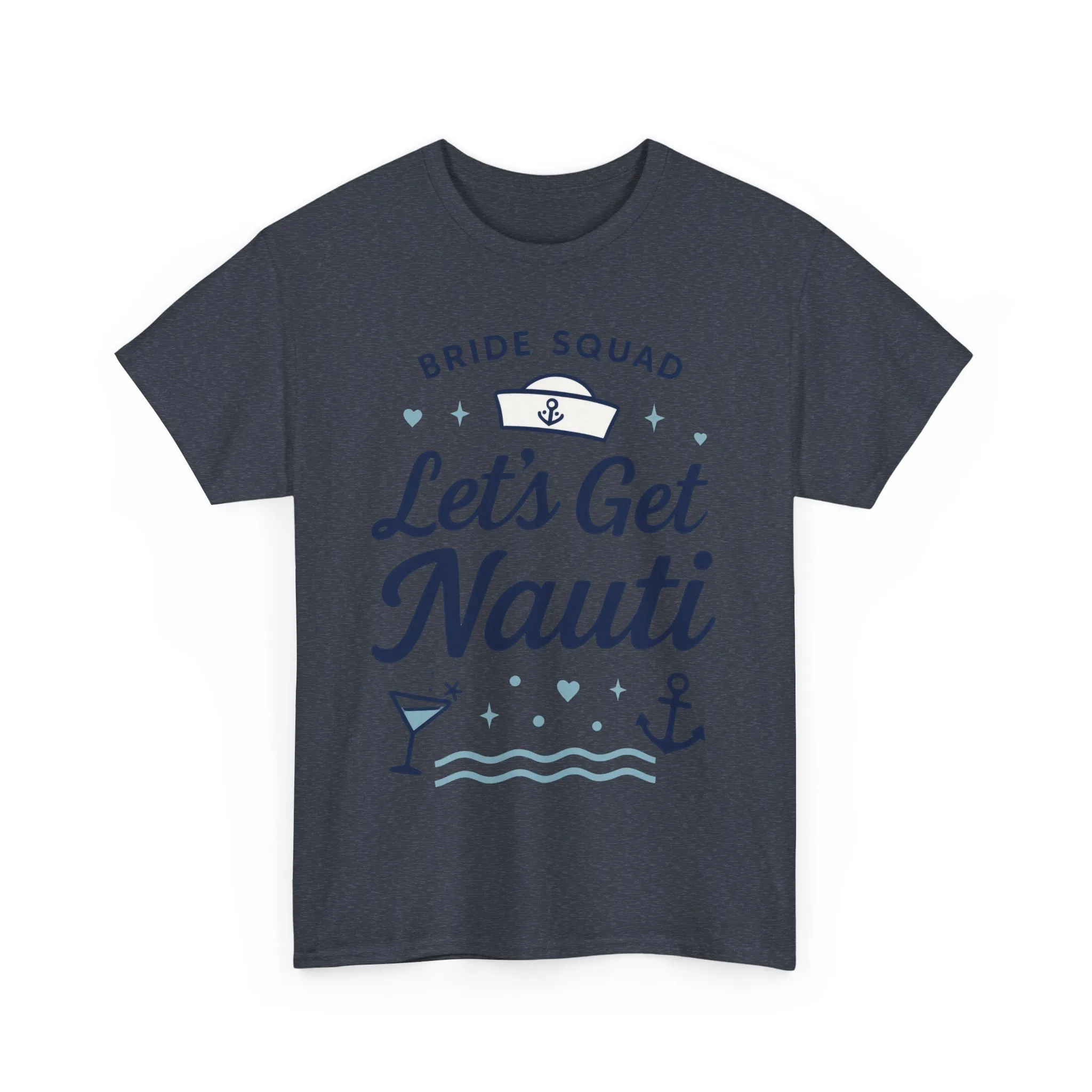 Lets Get Nauti Shirt, Nautical Bachelorette Party Tee, Bride Squad Gift, Bridesmaid Hen Party Top, Fun Nautical Wedding Shirt - Image 34