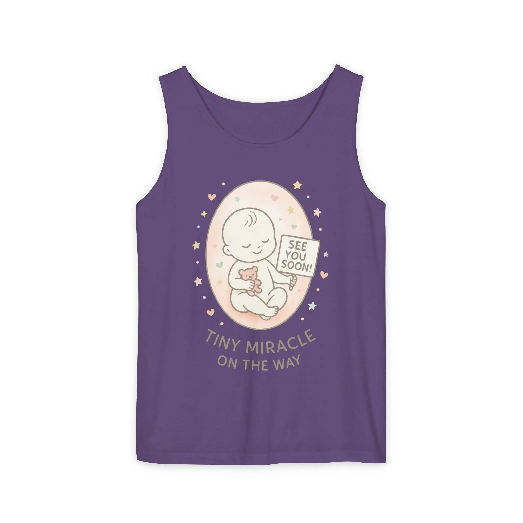 Coming Soon Maternity Tank Top, Cute Baby Pregnancy Announcement Shirt, Expecting Mom Gift, Gender Reveal Tee, Baby Shower Gift - Image 19