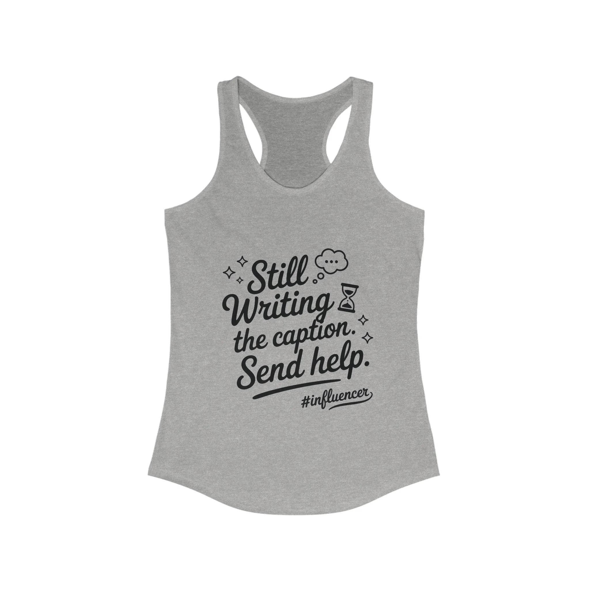 Funny Influencer Womens Tank, Social Media Tee, Workout Shirt, Gym Top, Gift Social Media Lovers, Gift for Content Creators Influencers - Image 7