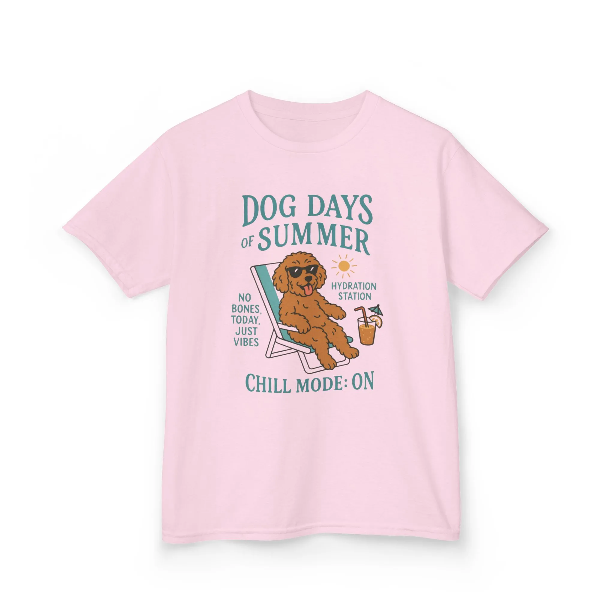 Summer Chill Kids Tee, Fun Playful T-Shirt for Boys & Girls, Perfect for Summer Days, Beach Outings, Gifts, Casual Wear - Image 25